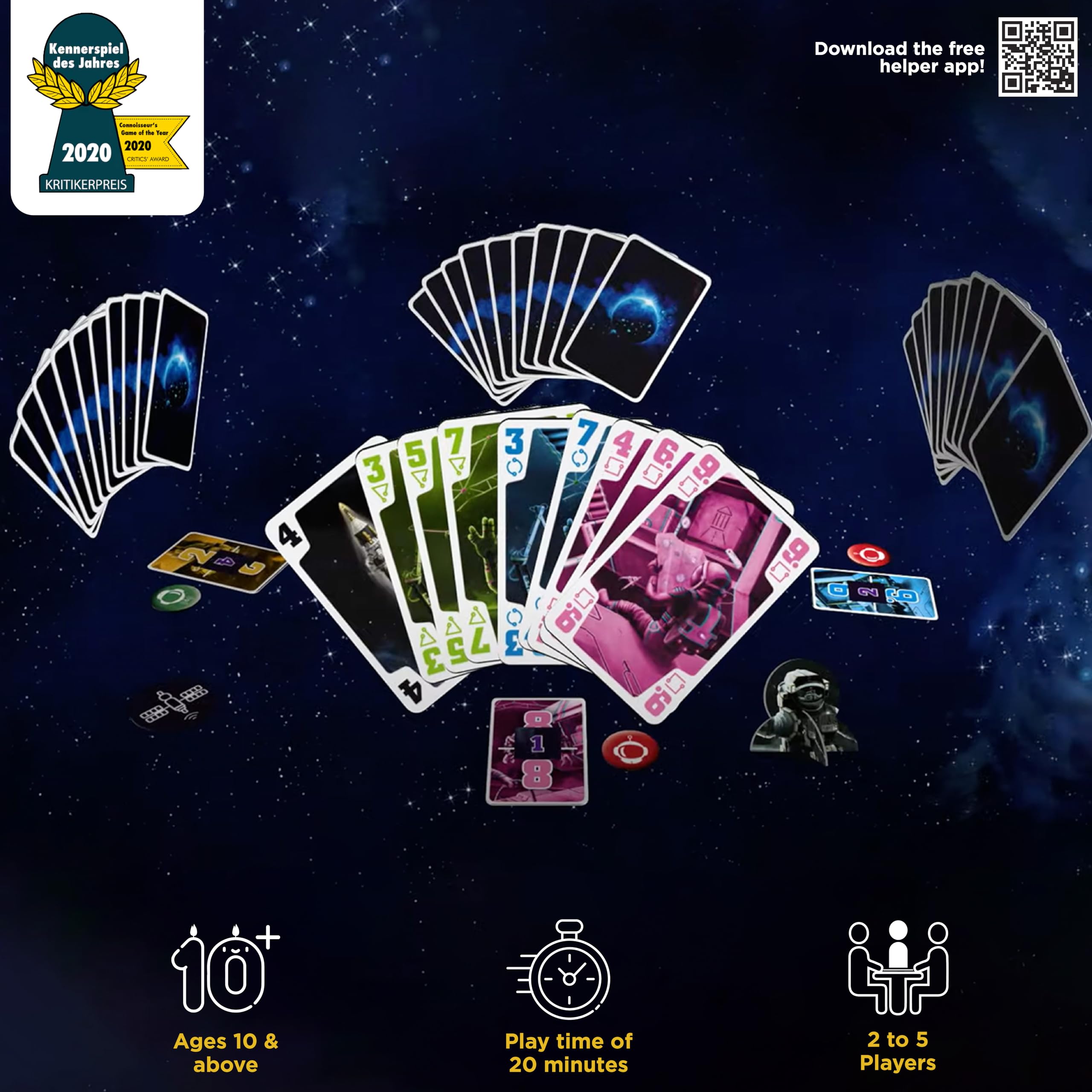 Foto 3 pulgar | Juego De Cartas Thames & Kosmos The Crew - Quest For Planet Nine - Venta Internacional.