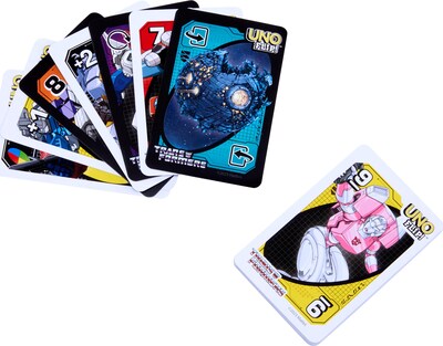 Foto 3 | Juego De Cartas Mattel Games Uno Flip Transformers Kids 7+ Years - Venta Internacional.