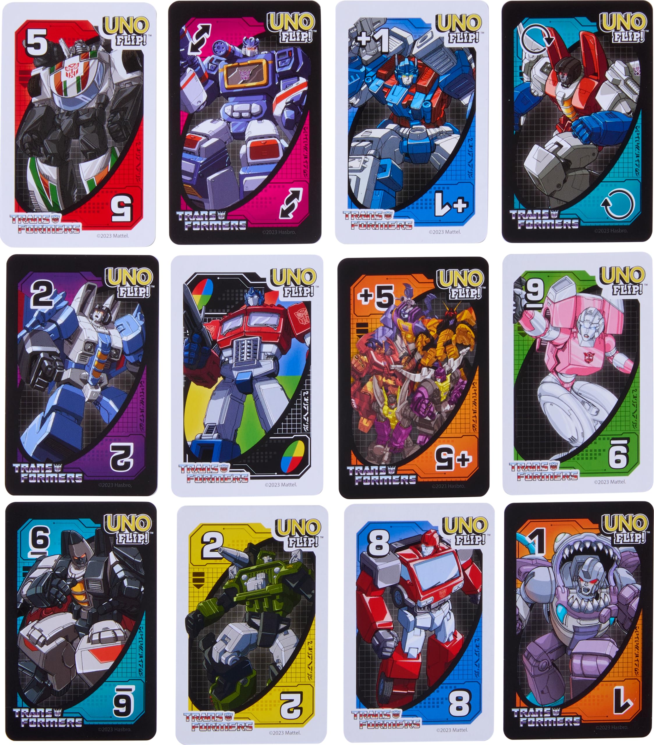 Foto 6 pulgar | Juego De Cartas Mattel Games Uno Flip Transformers Kids 7+ Years - Venta Internacional.