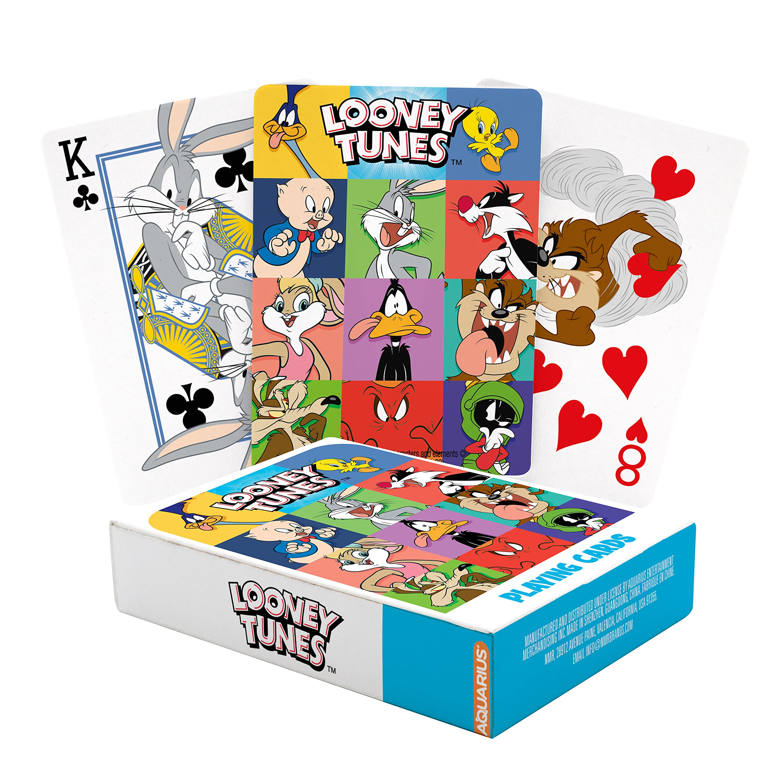 Foto 2 pulgar | Juego De Cartas Aquarius Looney Tunes Take Over Theme - Venta Internacional.