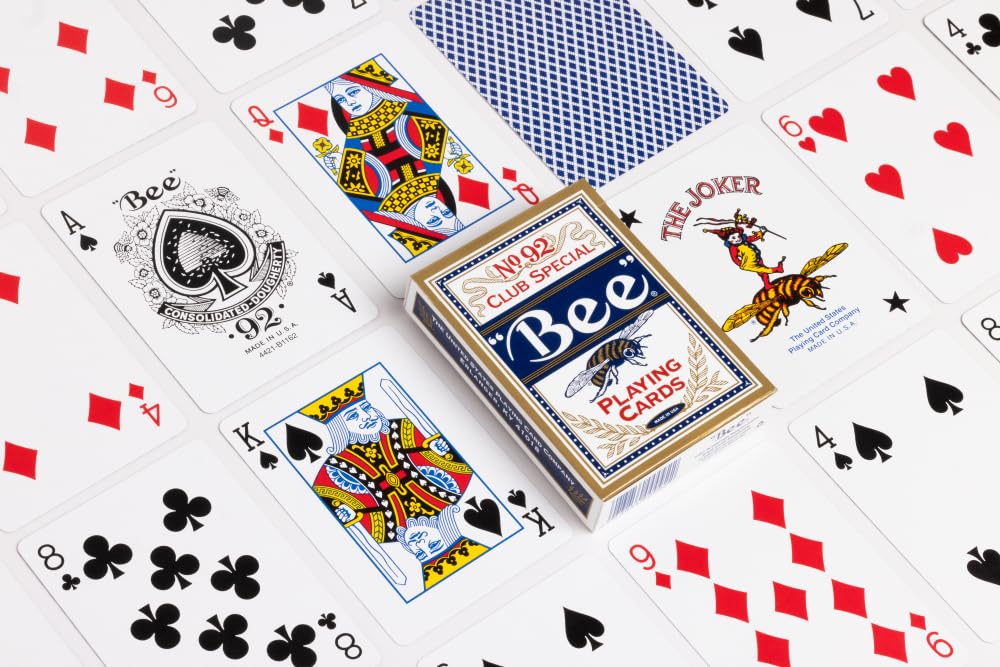 Foto 3 pulgar | Juego De Cartas Bee Gold Standard Premium Poker, Paquete De 12 - Venta Internacional.