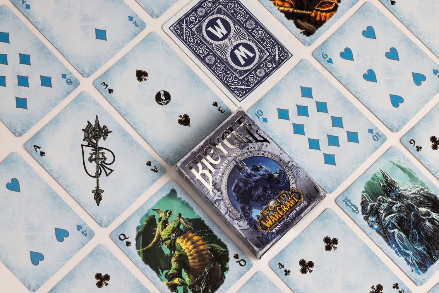 Foto 2 | Juego De Cartas En Bicicleta World Of Warcraft: Wrath Of The Lich King - Venta Internacional.