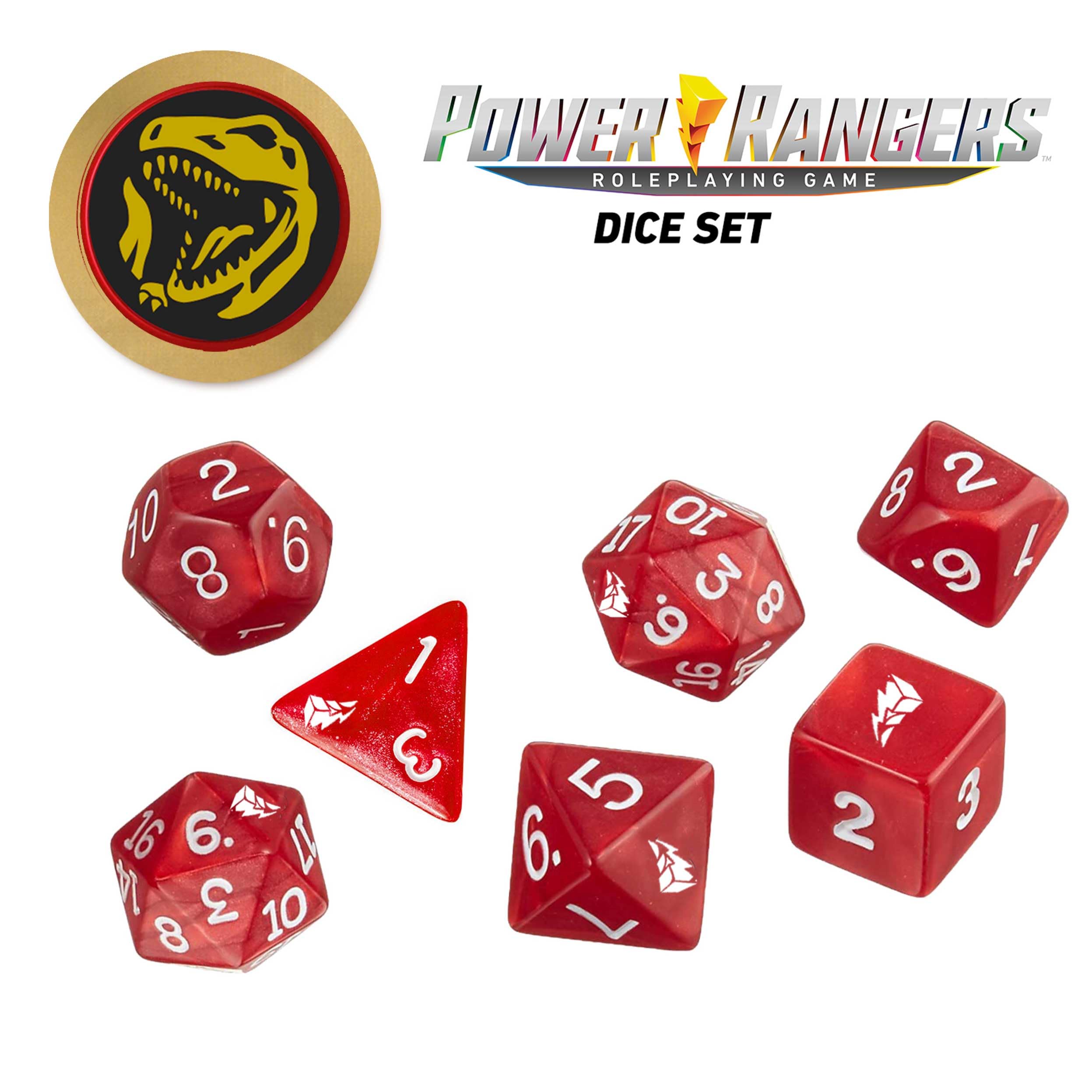 Foto 3 pulgar | Juego De Rol Power Rangers De Dice Set Renegade Game Studios - Venta Internacional.