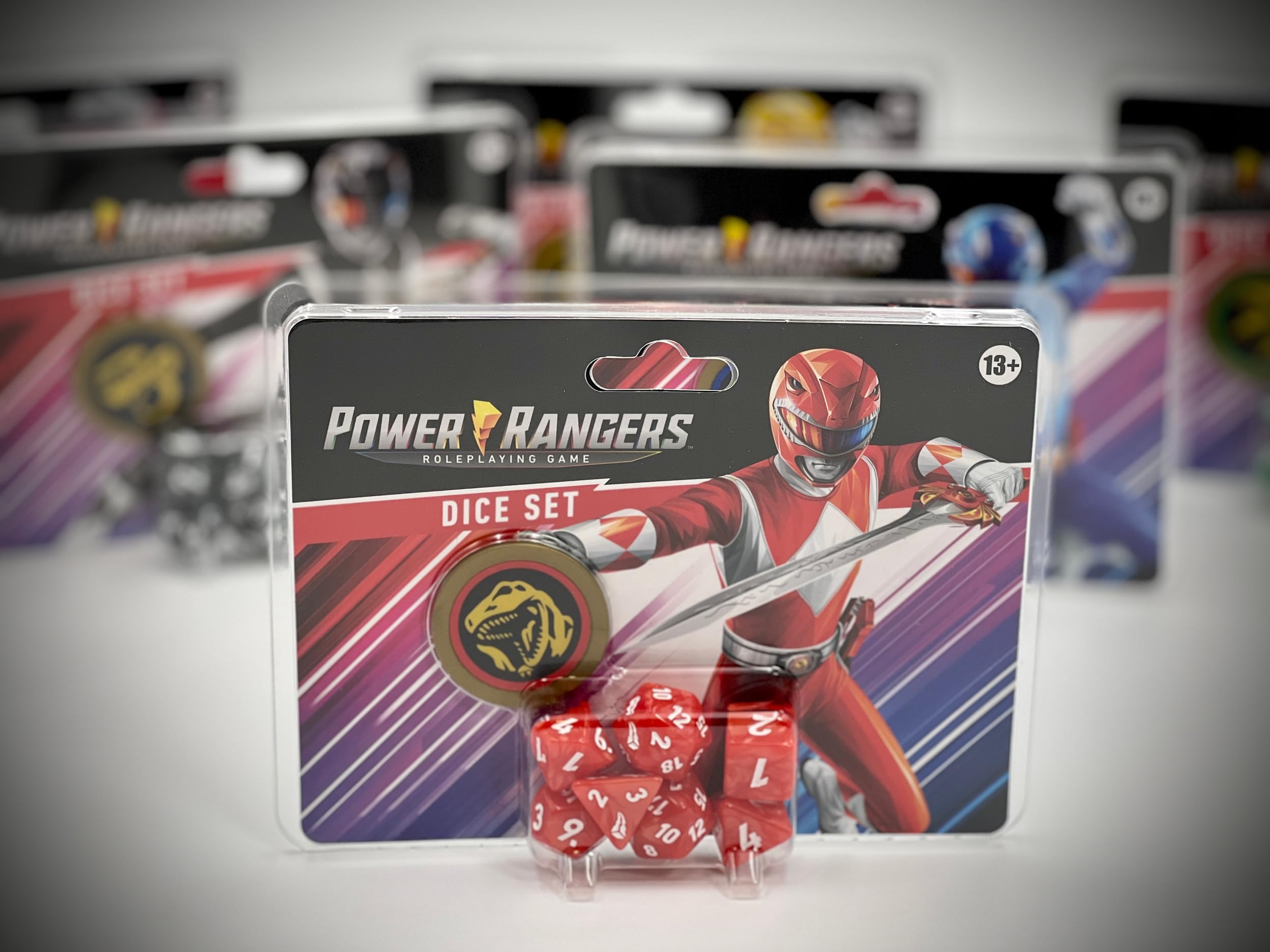 Foto 4 pulgar | Juego De Rol Power Rangers De Dice Set Renegade Game Studios - Venta Internacional.