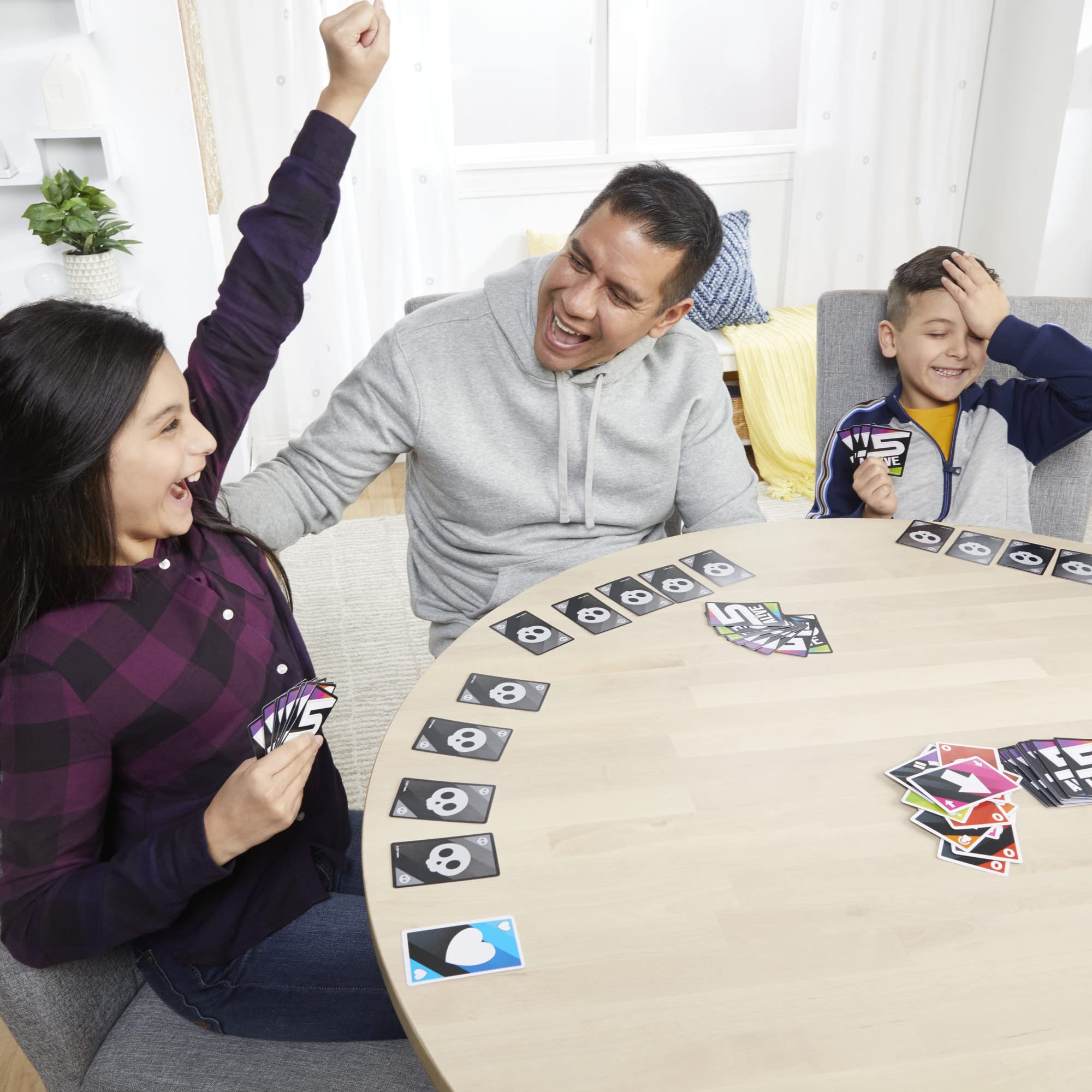 Foto 7 pulgar | Juego De Cartas Hasbro Gaming 5 Alive Fast-paced Para Niños Mayores De 8 Años - Venta Internacional.