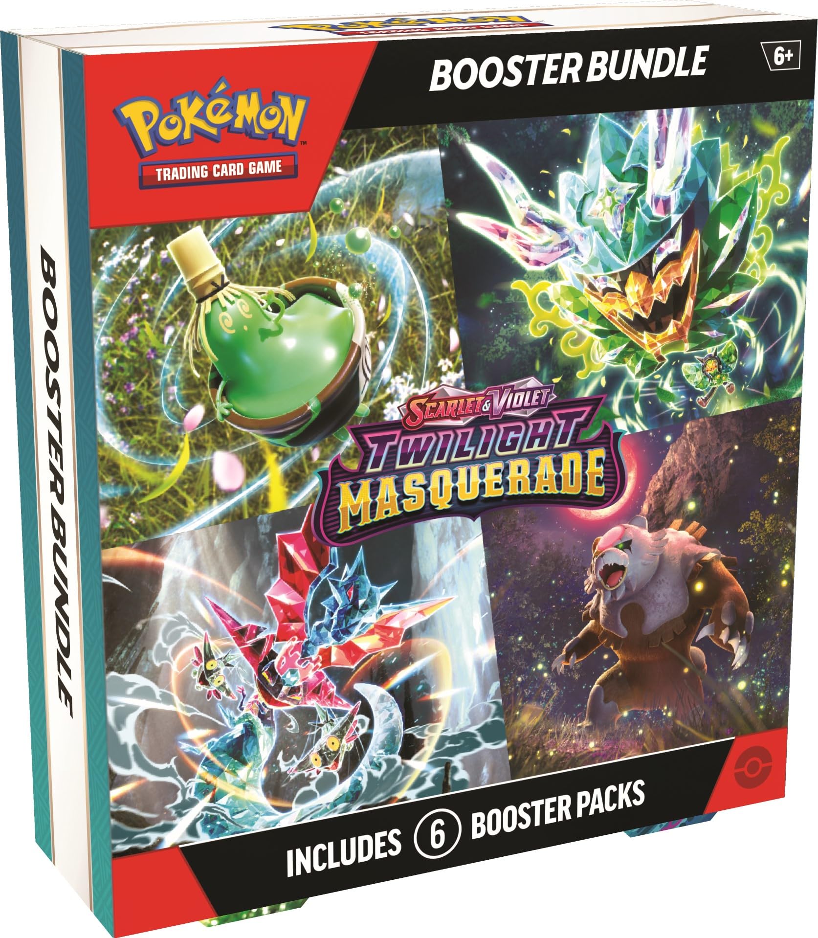 Foto 2 pulgar | Paquete Pokemon Tcg Scarlet Y Violet Twilight Masquerade Booster - Venta Internacional.
