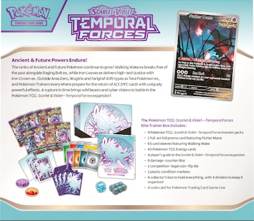 Foto 5 | Juego De Cartas Coleccionables Pokémon Scarlet & Violet Elite Trainer Box - Venta Internacional.