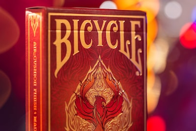 Foto 4 | Juego De Cartas Bicycle Fyrebird Red - Venta Internacional.