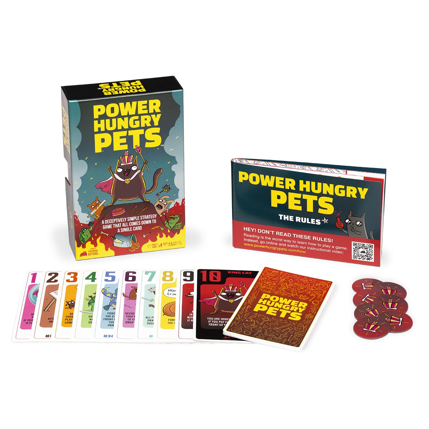 Foto 3 pulgar | Juego De Cartas Exploding Kittens Power Hungry Pets 2-6 Jugadores - Venta Internacional.