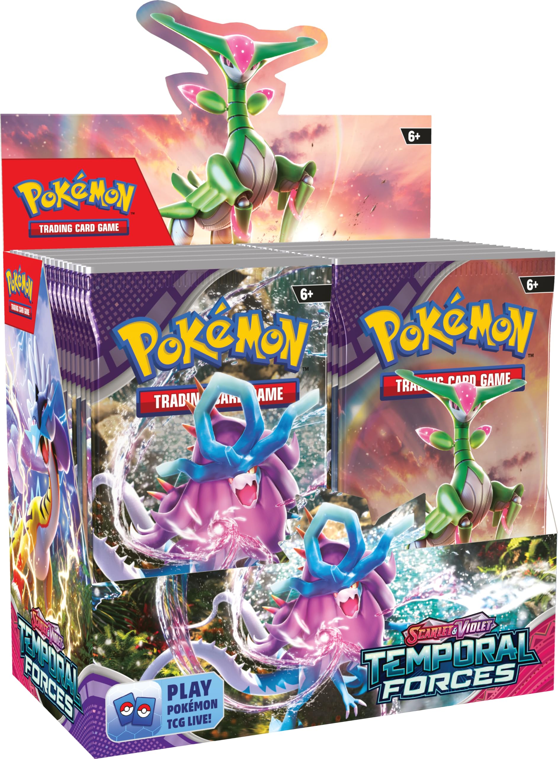 Expositor Booster Pokémon Tcg Scarlet & Violet - Venta Internacional.