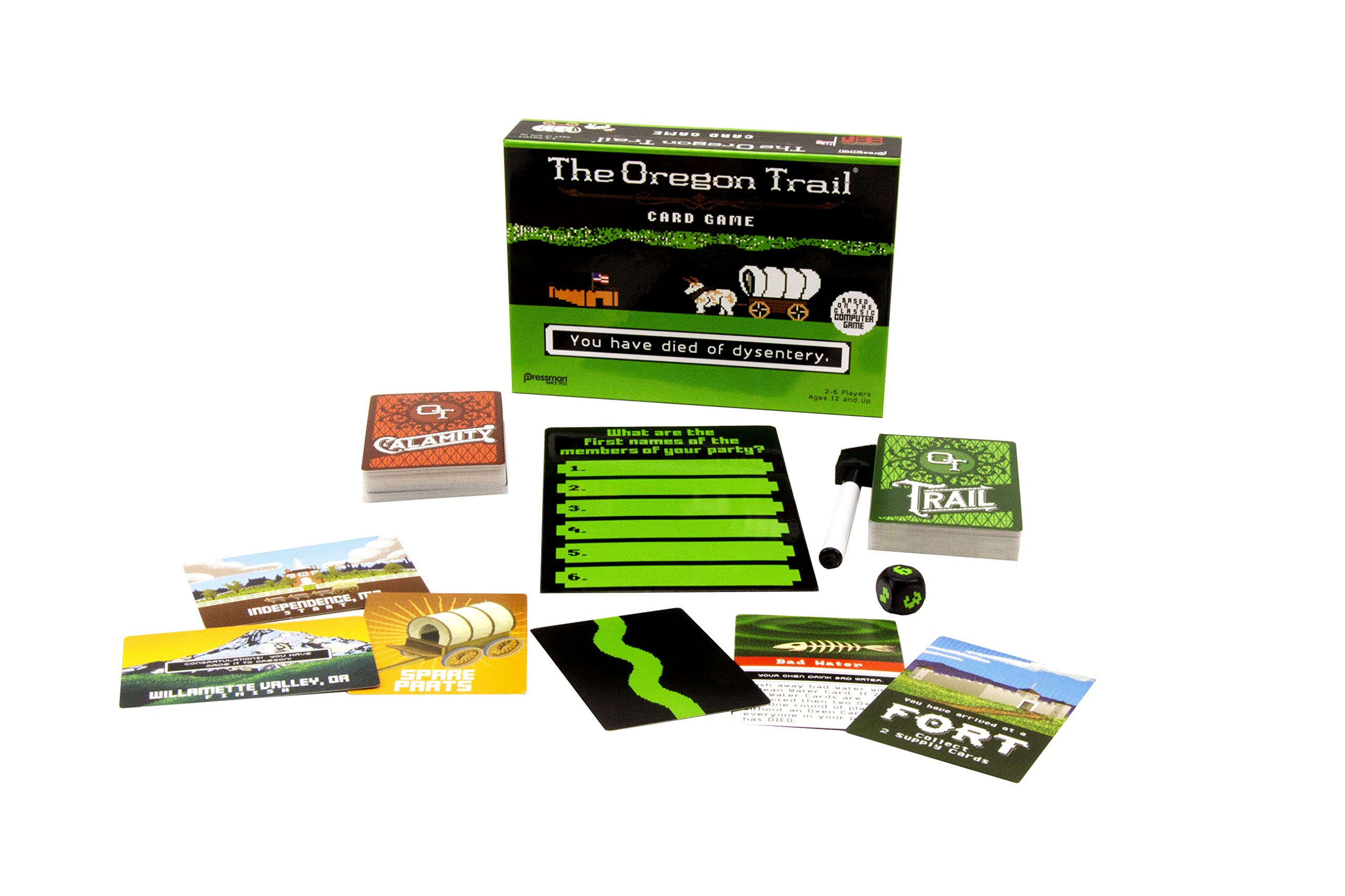 Foto 4 pulgar | Juego De Cartas Pressman The Oregon Trail Cooperative Para Mayores De 12 Años - Venta Internacional.