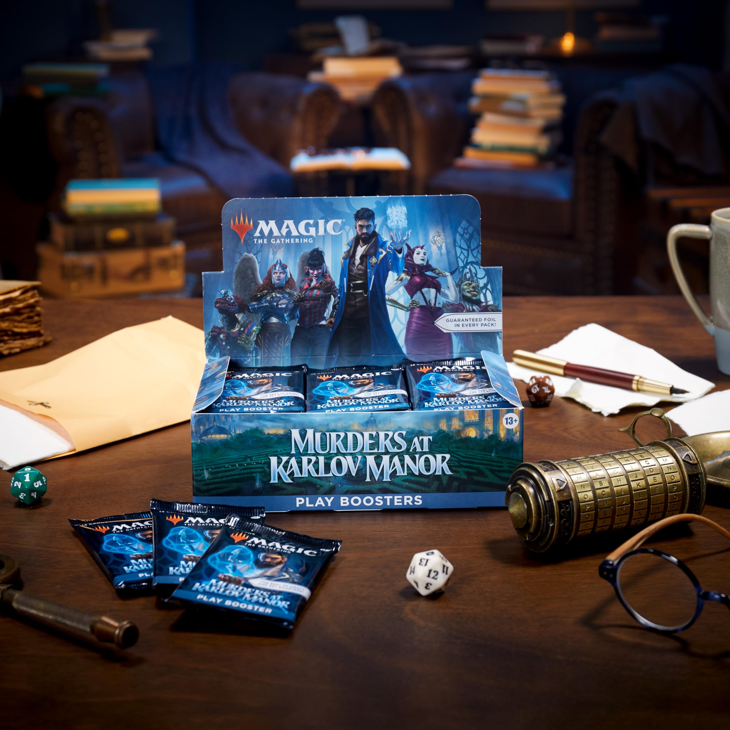 Foto 2 | Booster Box Magic The Gathering: Asesinatos En La Mansión Karlov - Venta Internacional.