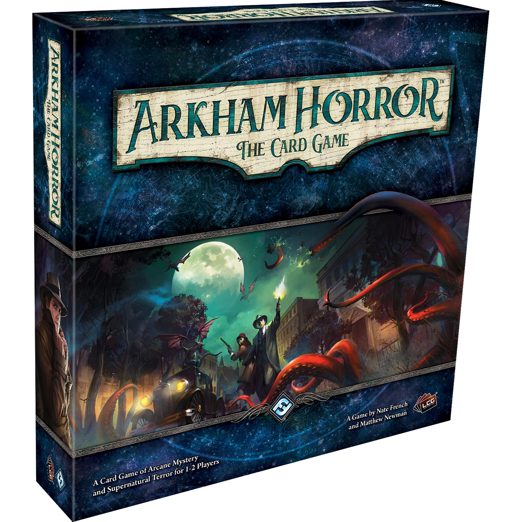 Foto 2 pulgar | Juego De Cartas Fantasy Flight Arkham Horror Mystery 14+ Ages - Venta Internacional.