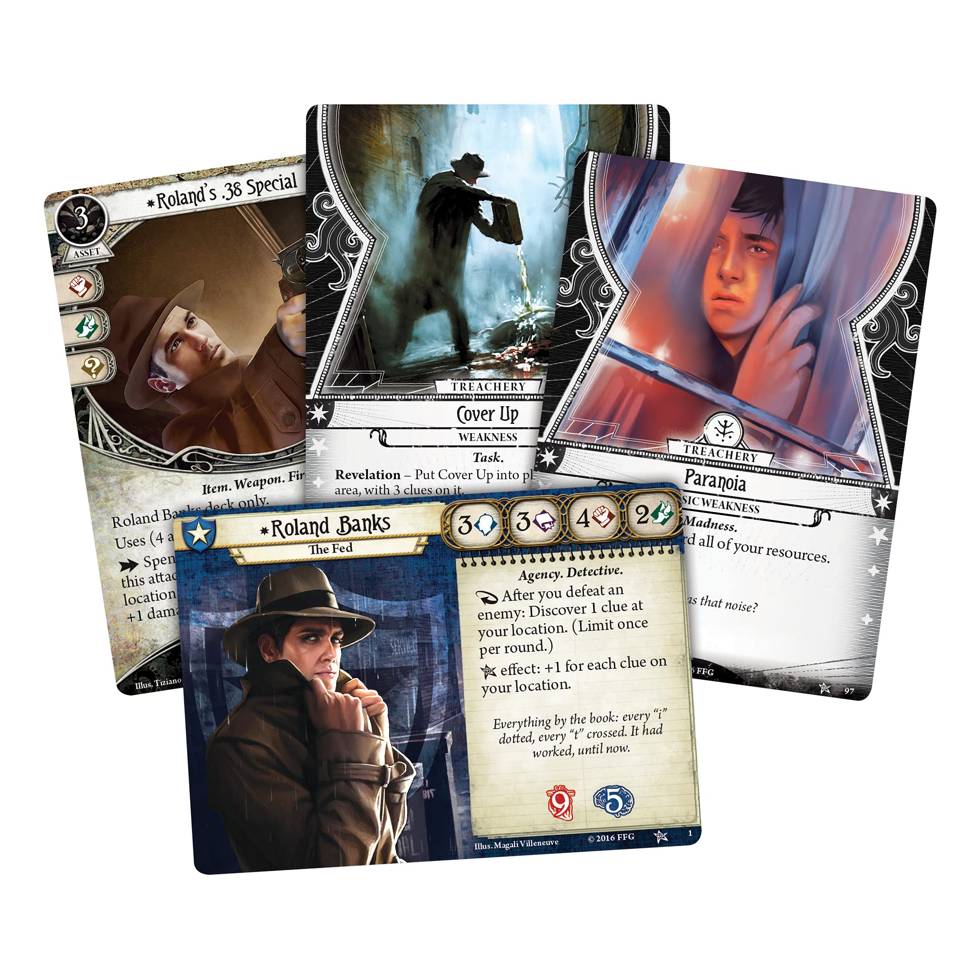 Foto 3 pulgar | Juego De Cartas Fantasy Flight Arkham Horror Mystery 14+ Ages - Venta Internacional.