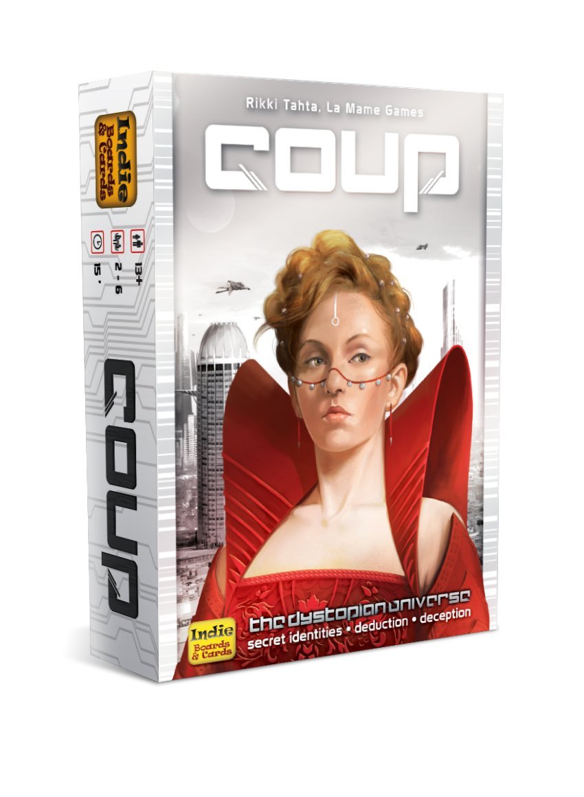Juego De Mesa Y Cartas Independiente Coup Para 2 A 6 Jugadores - Venta Internacional.
