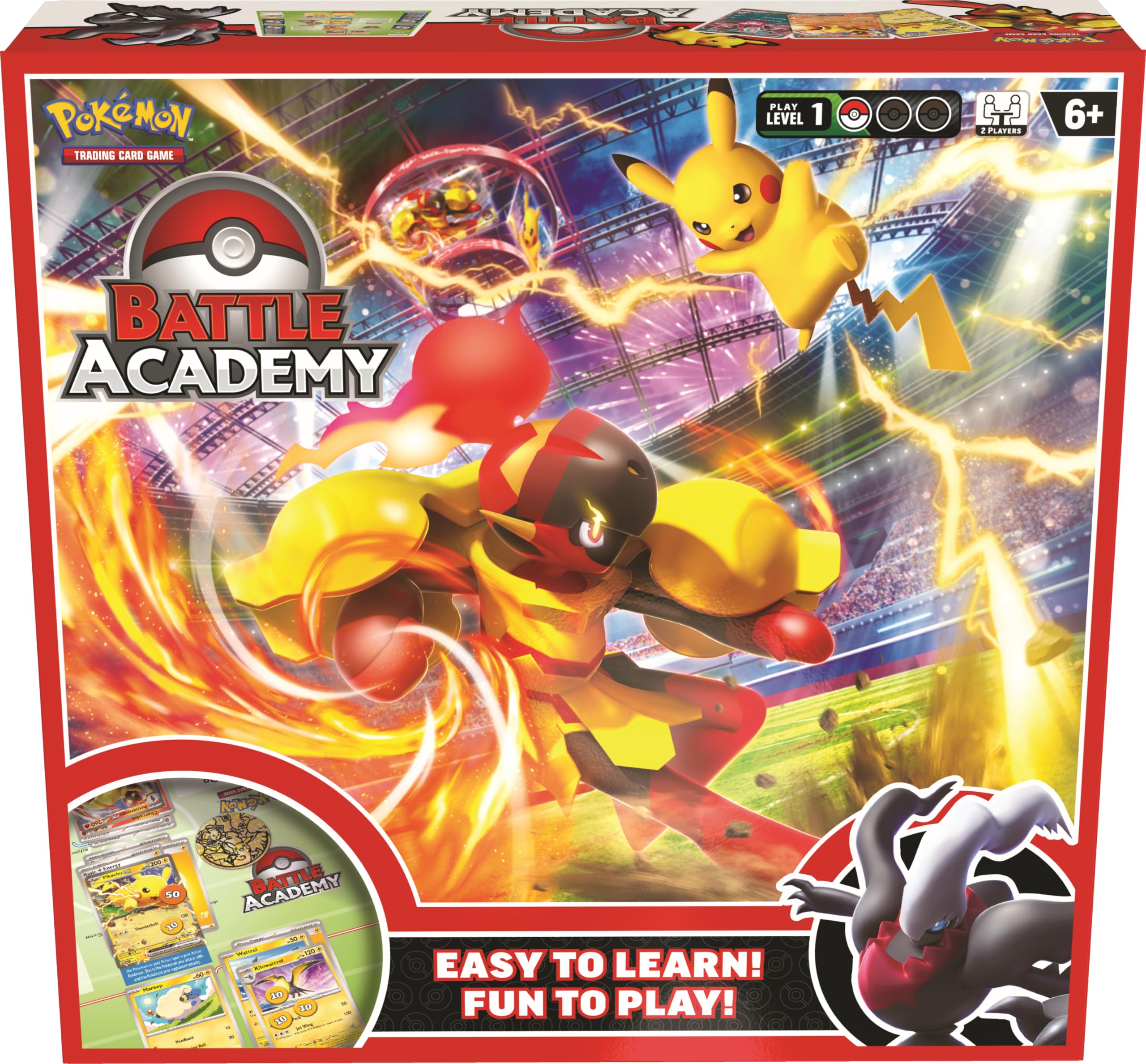 Foto 1 | Juego De Cartas Coleccionables Pokemon Battle Academy 2024 Con Mazos - Venta Internacional.