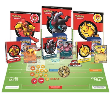 Foto 2 | Juego De Cartas Coleccionables Pokemon Battle Academy 2024 Con Mazos - Venta Internacional.