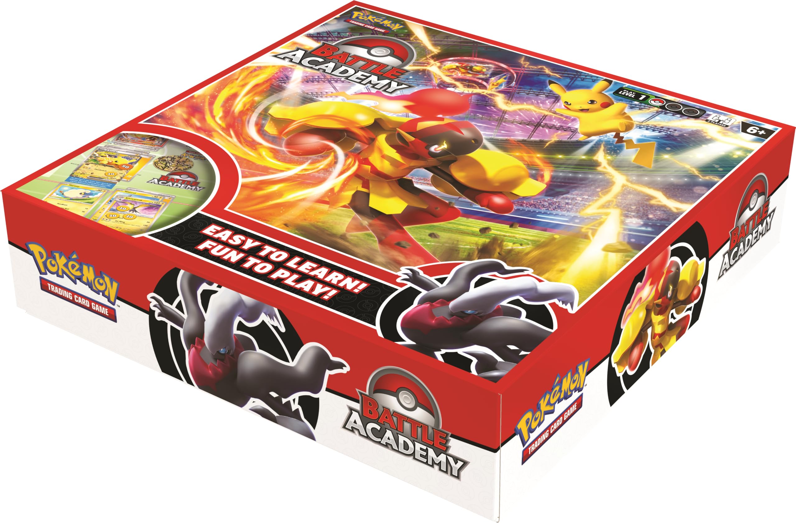 Foto 3 | Juego De Cartas Coleccionables Pokemon Battle Academy 2024 Con Mazos - Venta Internacional.