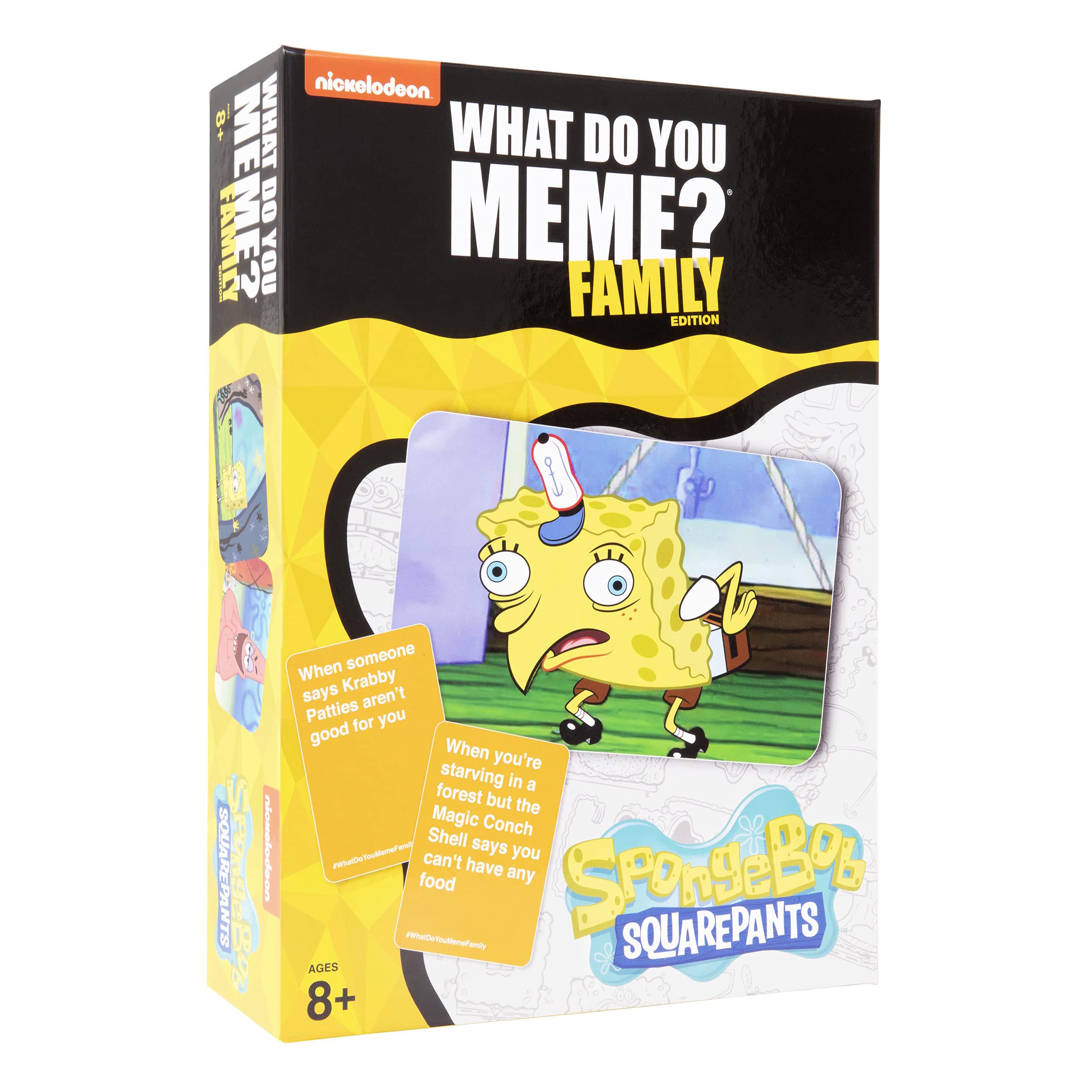 Foto 2 pulgar | Juego What Do You Meme? Edición Familiar De Bob Esponja Con Más De 8 Años - Venta Internacional.