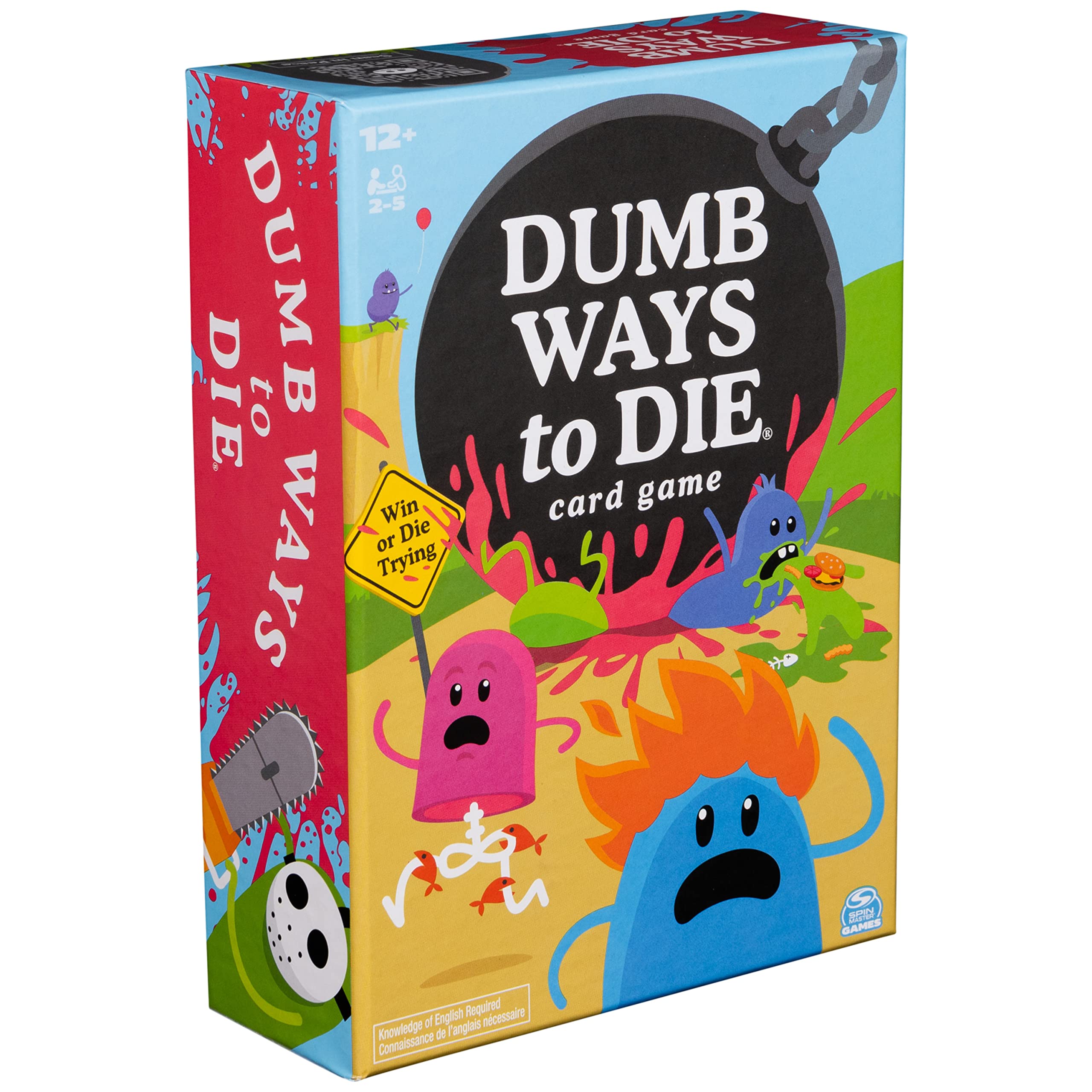 Foto 2 pulgar | Juego De Cartas Spin Master Games Dumb Ways To Die 12+ Years - Venta Internacional.