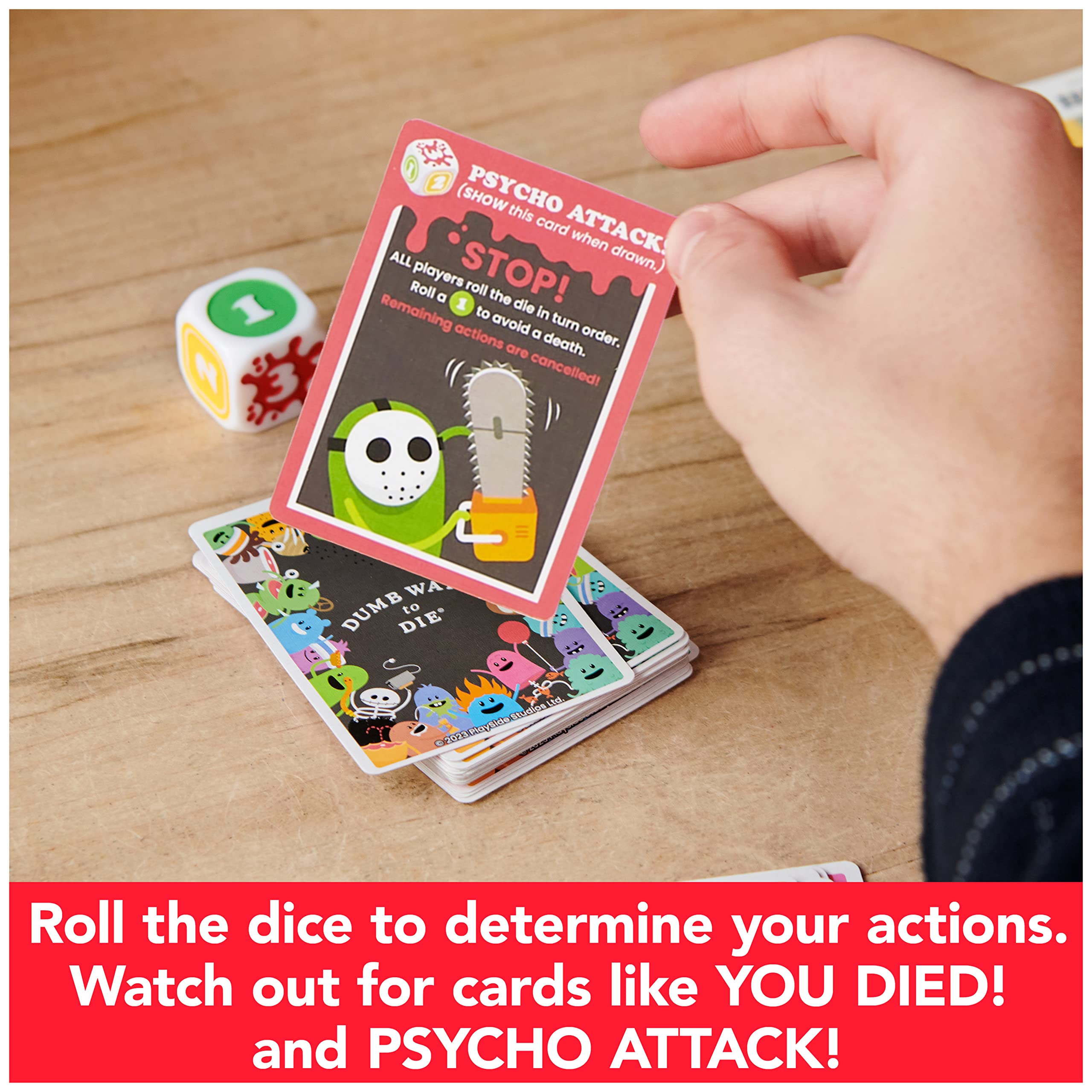 Foto 4 pulgar | Juego De Cartas Spin Master Games Dumb Ways To Die 12+ Years - Venta Internacional.