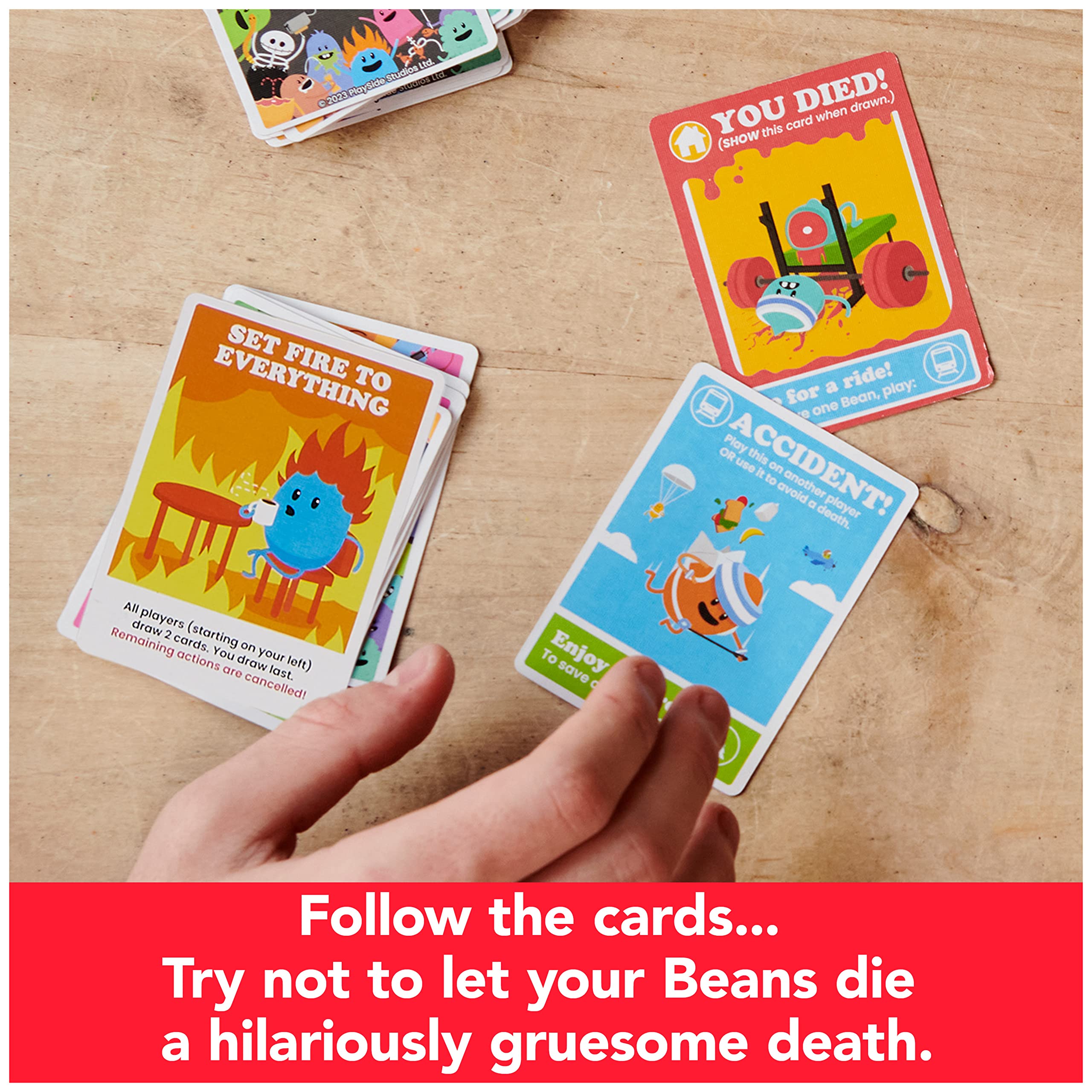 Foto 5 pulgar | Juego De Cartas Spin Master Games Dumb Ways To Die 12+ Years - Venta Internacional.