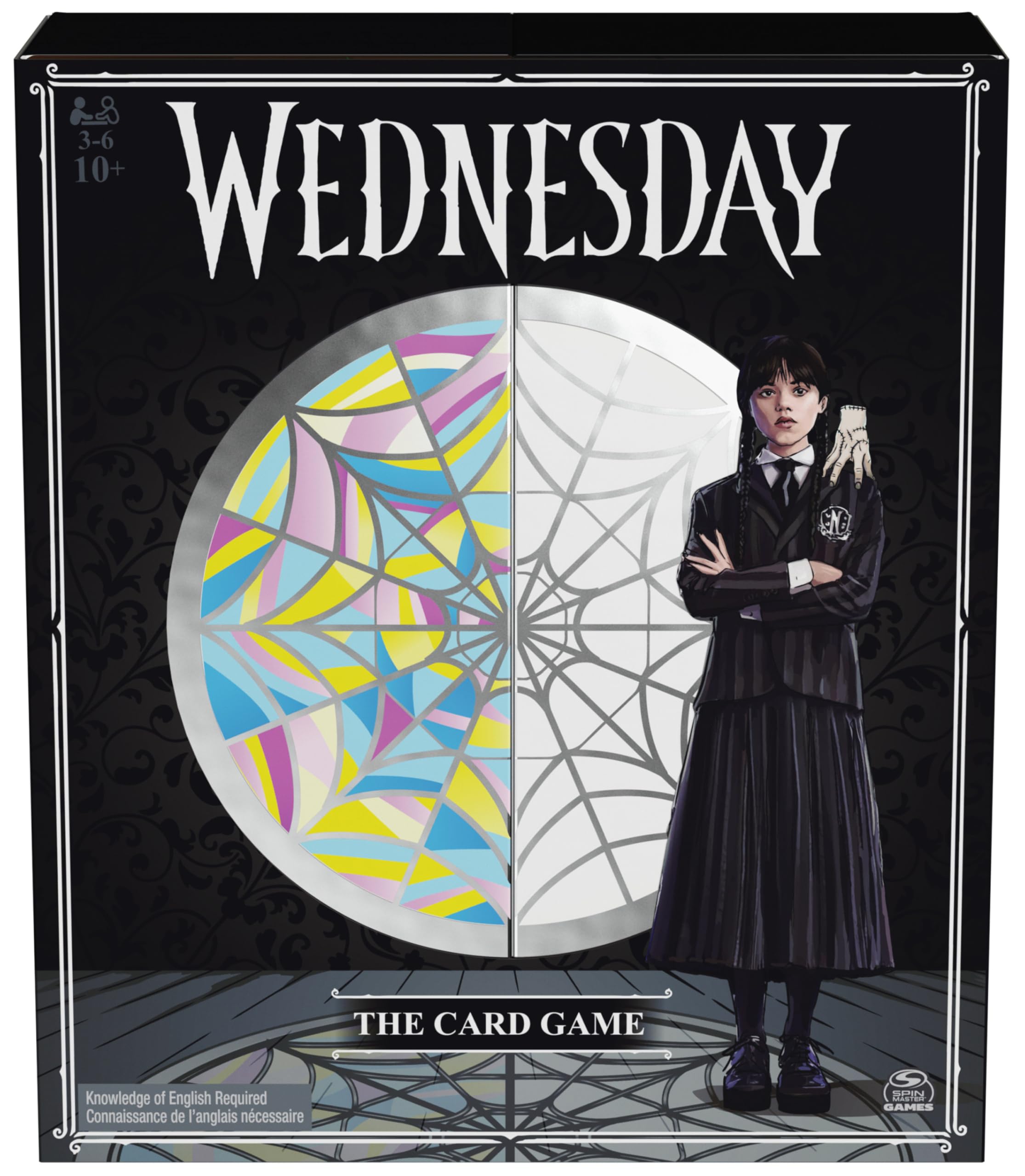 Foto 2 pulgar | Juego De Cartas Spin Master Games Wednesday Premium Foil 10+ - Venta Internacional.