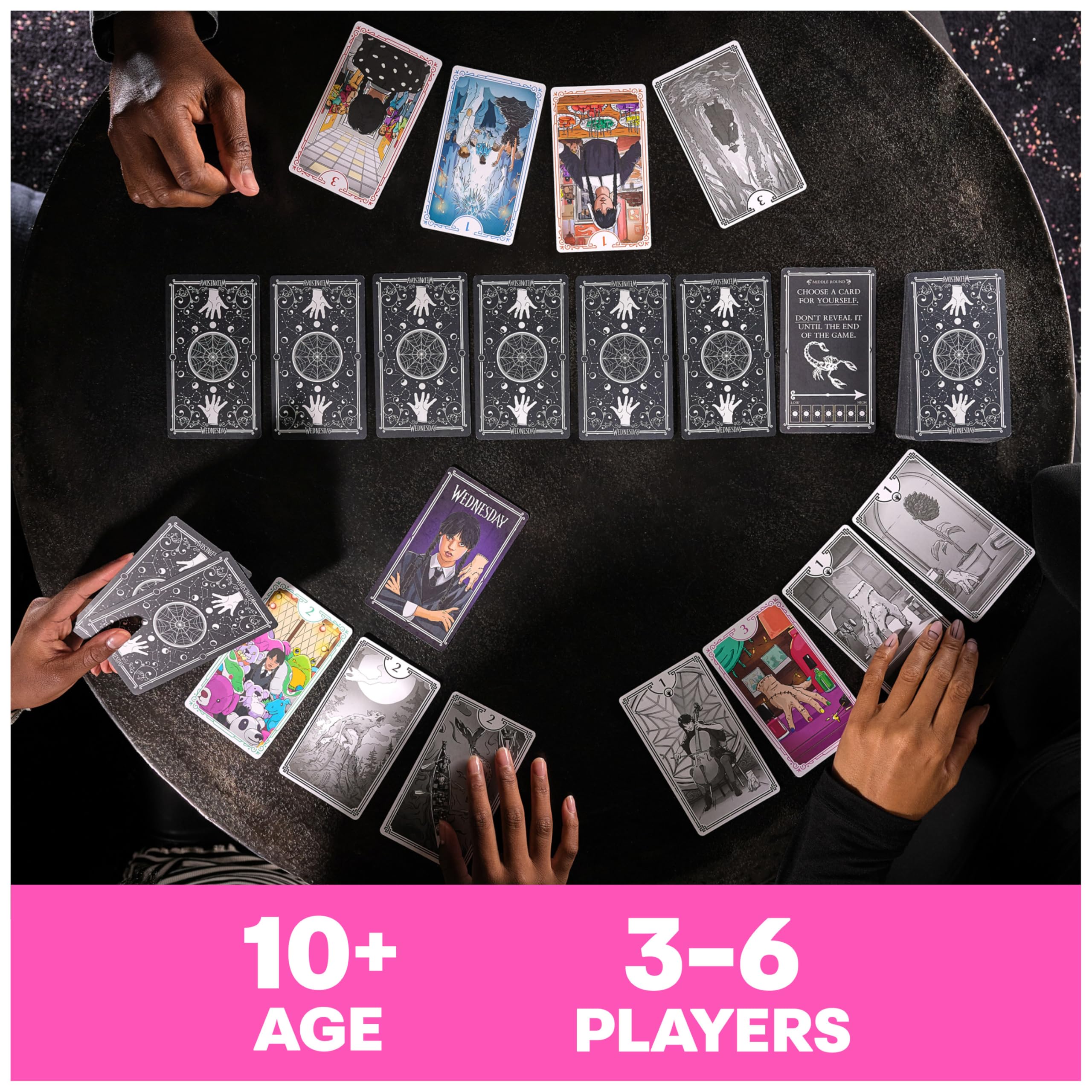 Foto 3 pulgar | Juego De Cartas Spin Master Games Wednesday Premium Foil 10+ - Venta Internacional.