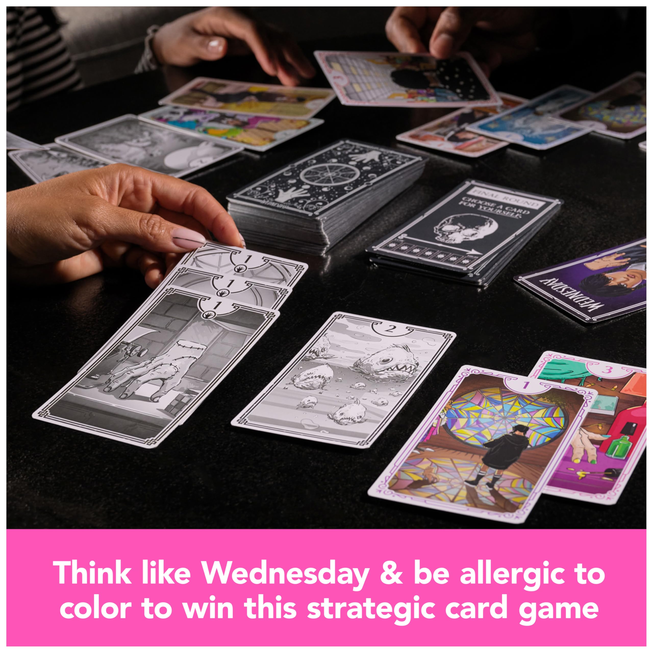 Foto 4 pulgar | Juego De Cartas Spin Master Games Wednesday Premium Foil 10+ - Venta Internacional.