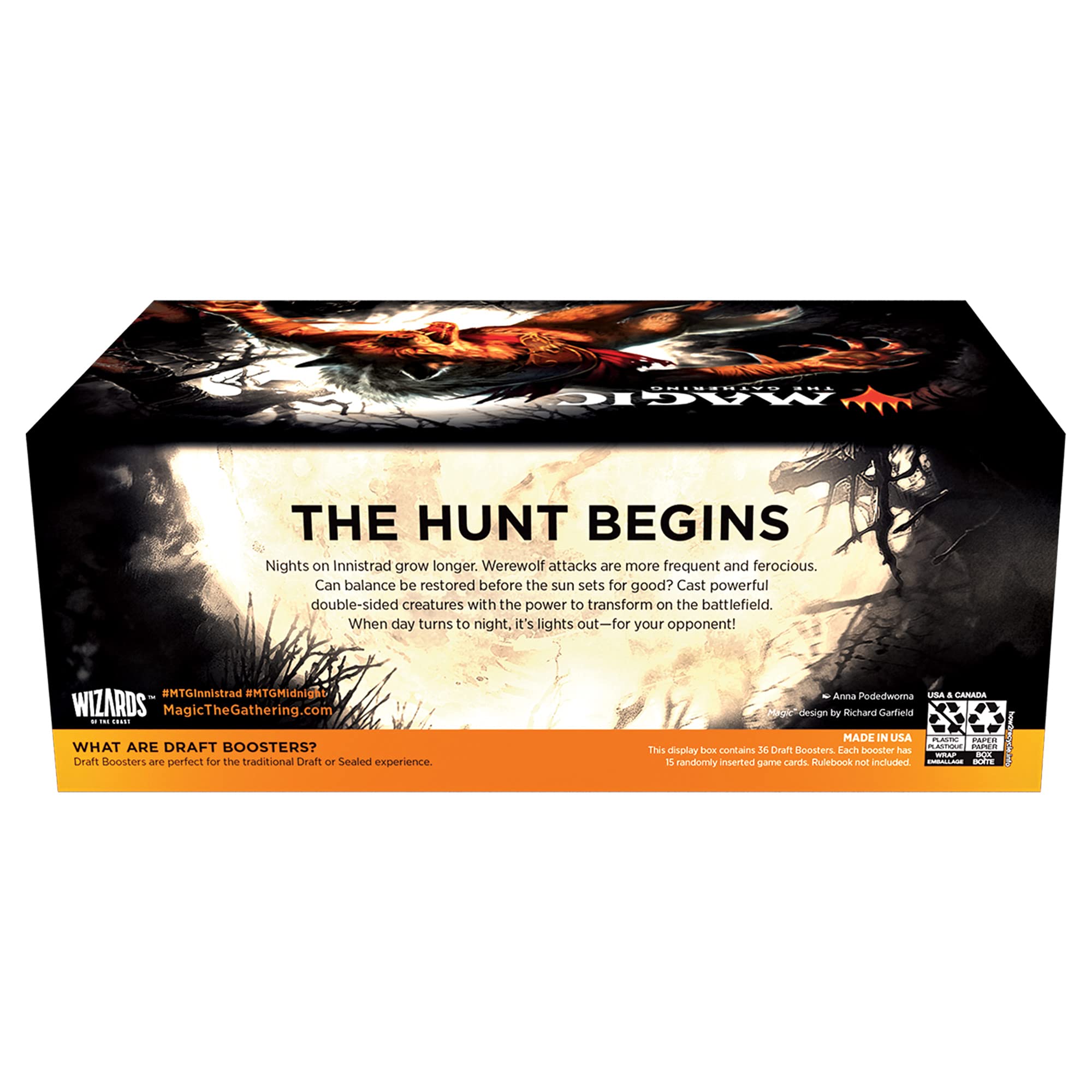 Foto 5 | Draft Booster Box Magic: The Gathering Innistrad Midnight Hunt - Venta Internacional.