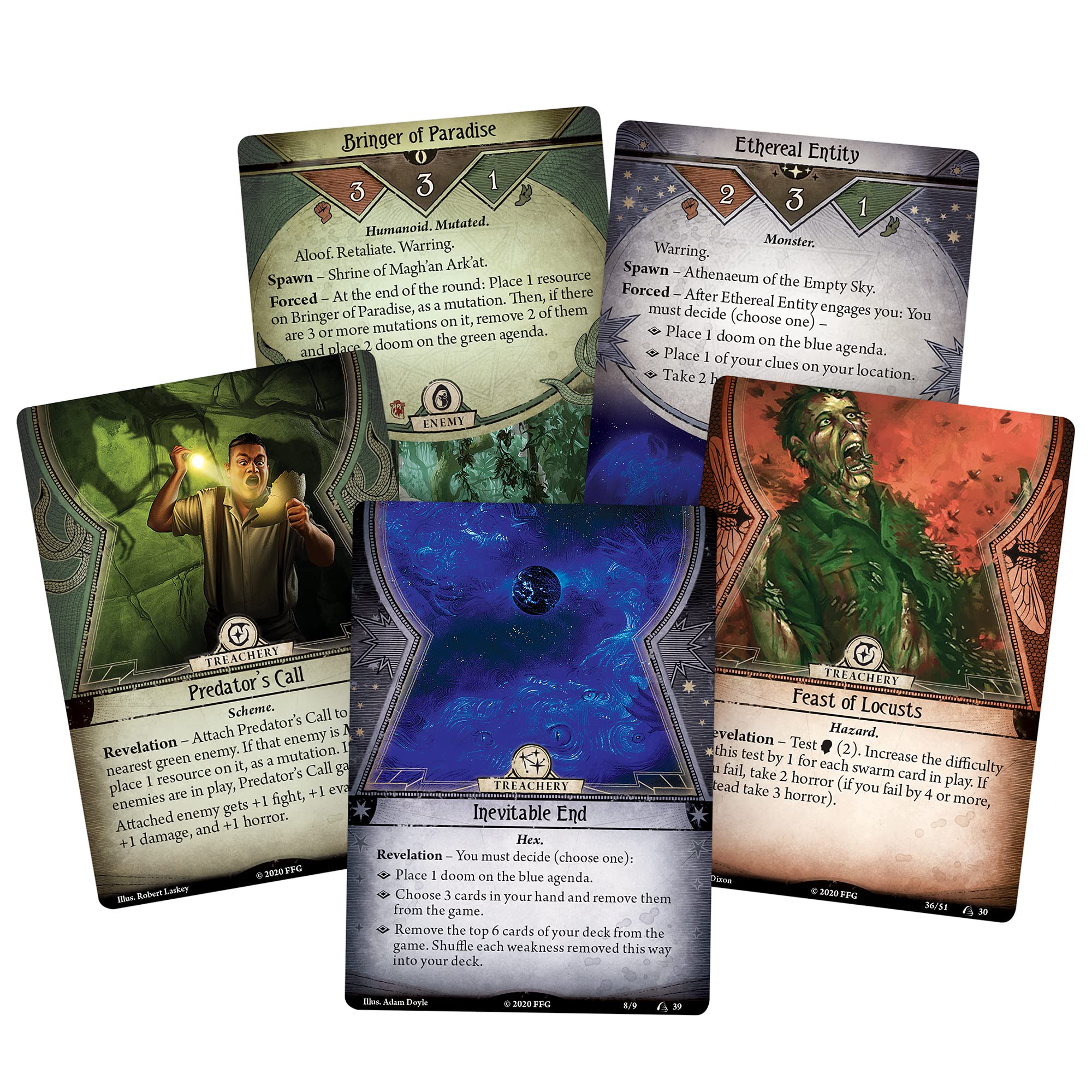 Foto 4 pulgar | Paquete De Escenarios Fantasy Flight Games Arkham Horror Lcg War Of The Outer Gods - Venta Internacional.