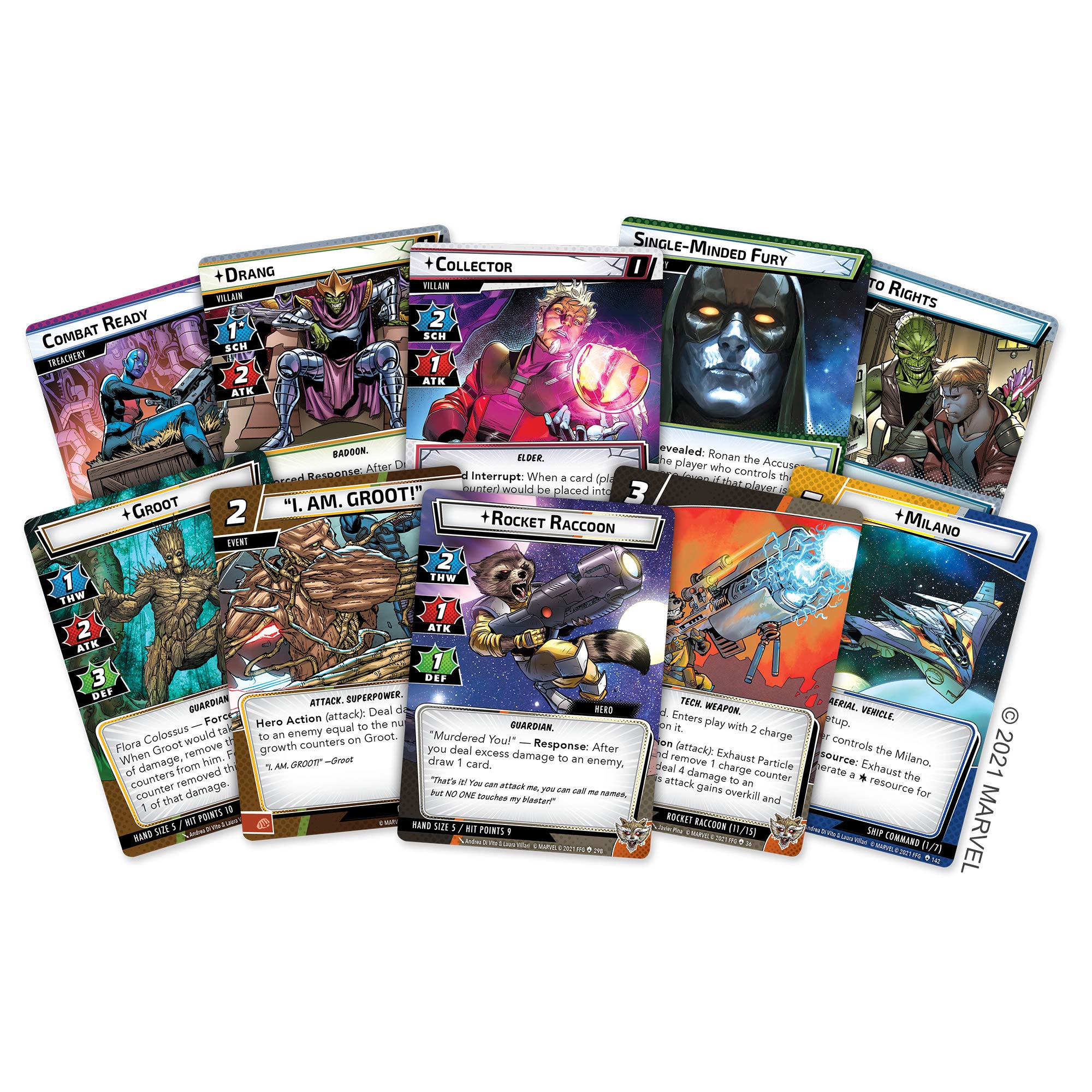 Foto 3 pulgar | Expansión Del Juego Marvel Champions The Galaxy's Most Wanted - Venta Internacional.