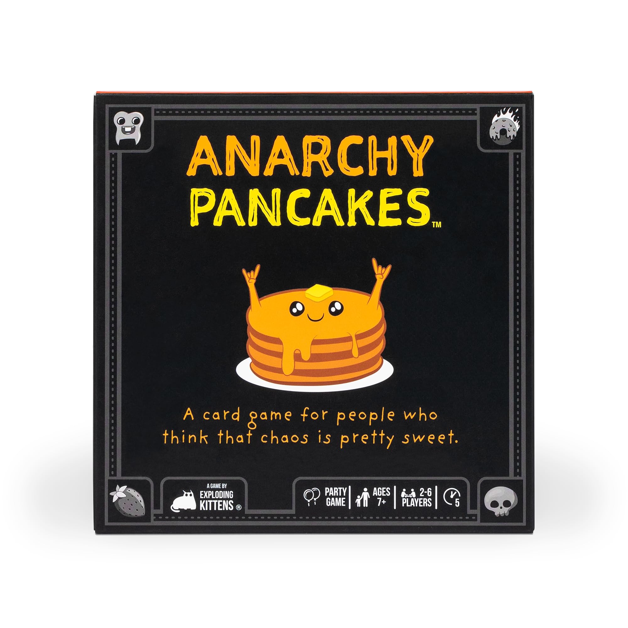 Juego De Mesa Exploding Kittens Anarchy Pancakes Kids & Family - Venta Internacional.