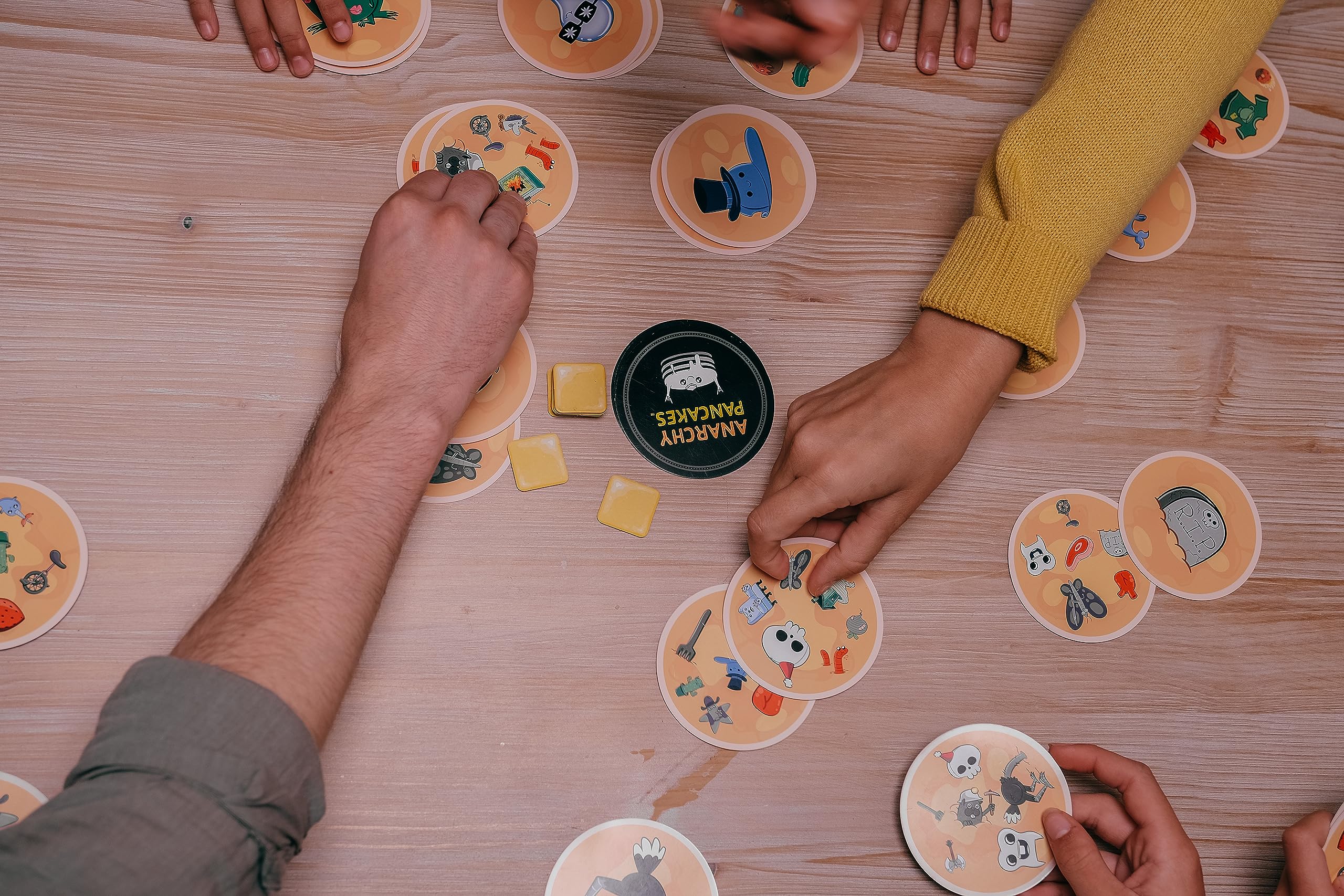 Foto 4 | Juego De Mesa Exploding Kittens Anarchy Pancakes Kids & Family - Venta Internacional.