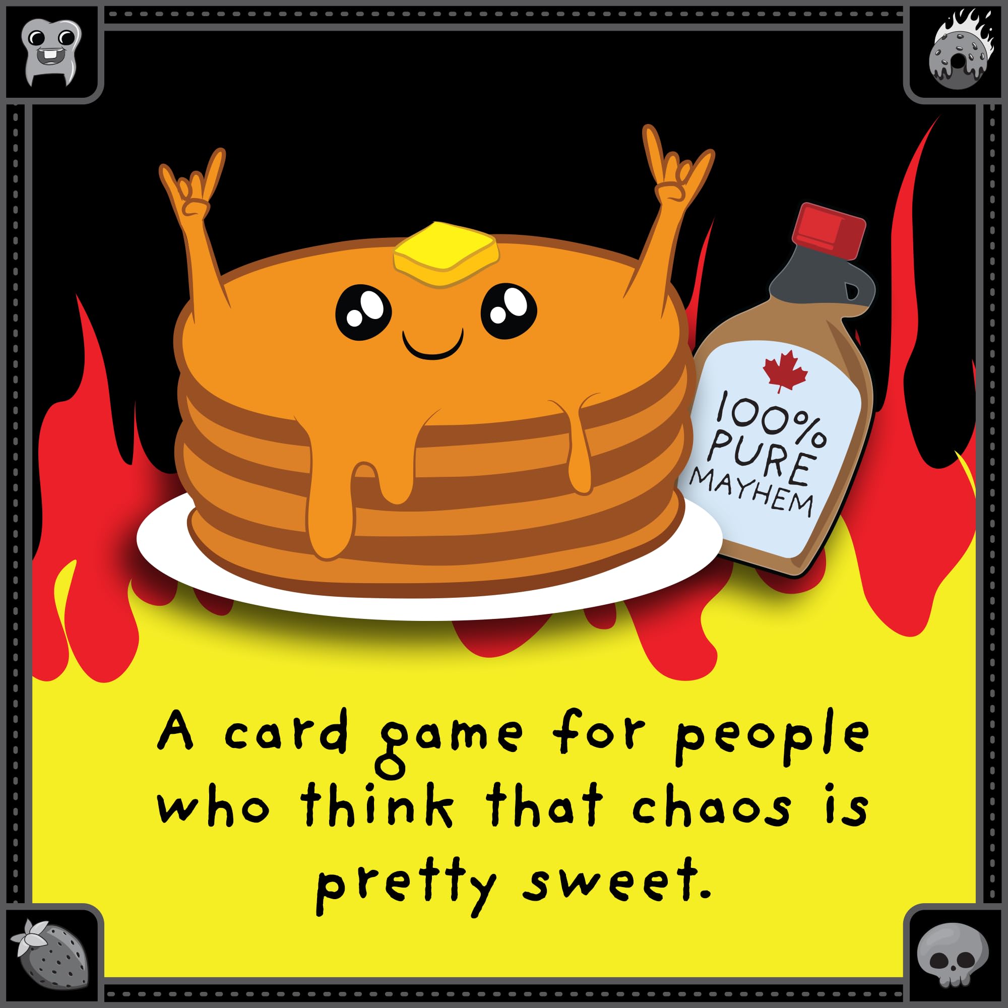 Foto 5 | Juego De Mesa Exploding Kittens Anarchy Pancakes Kids & Family - Venta Internacional.