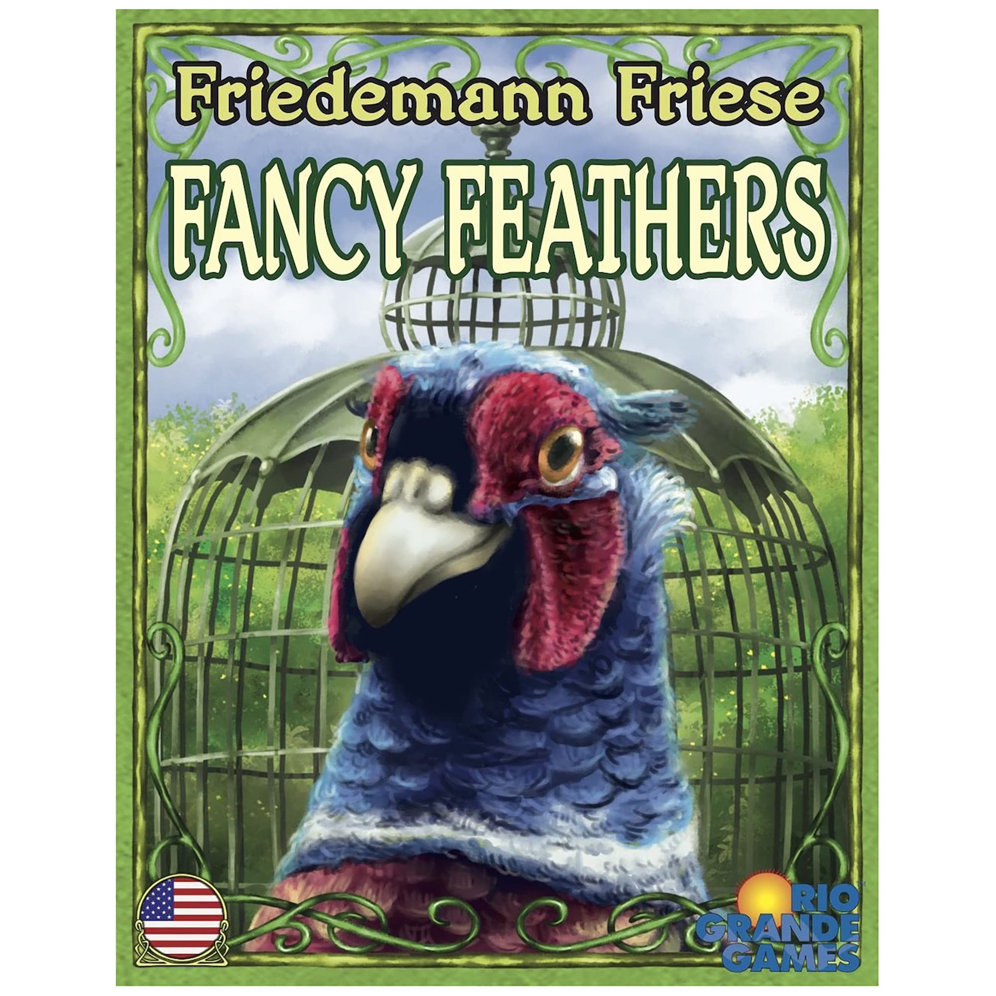 Foto 2 pulgar | Juego de Cartas Rio Grande Games Fancy Feathers para Mayores de 8 Años - Venta Internacional