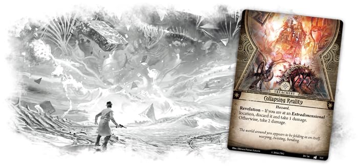 Foto 5 | Juego De Cartas Fantasy Flight Arkham Horror Lost In Time Space - Venta Internacional.
