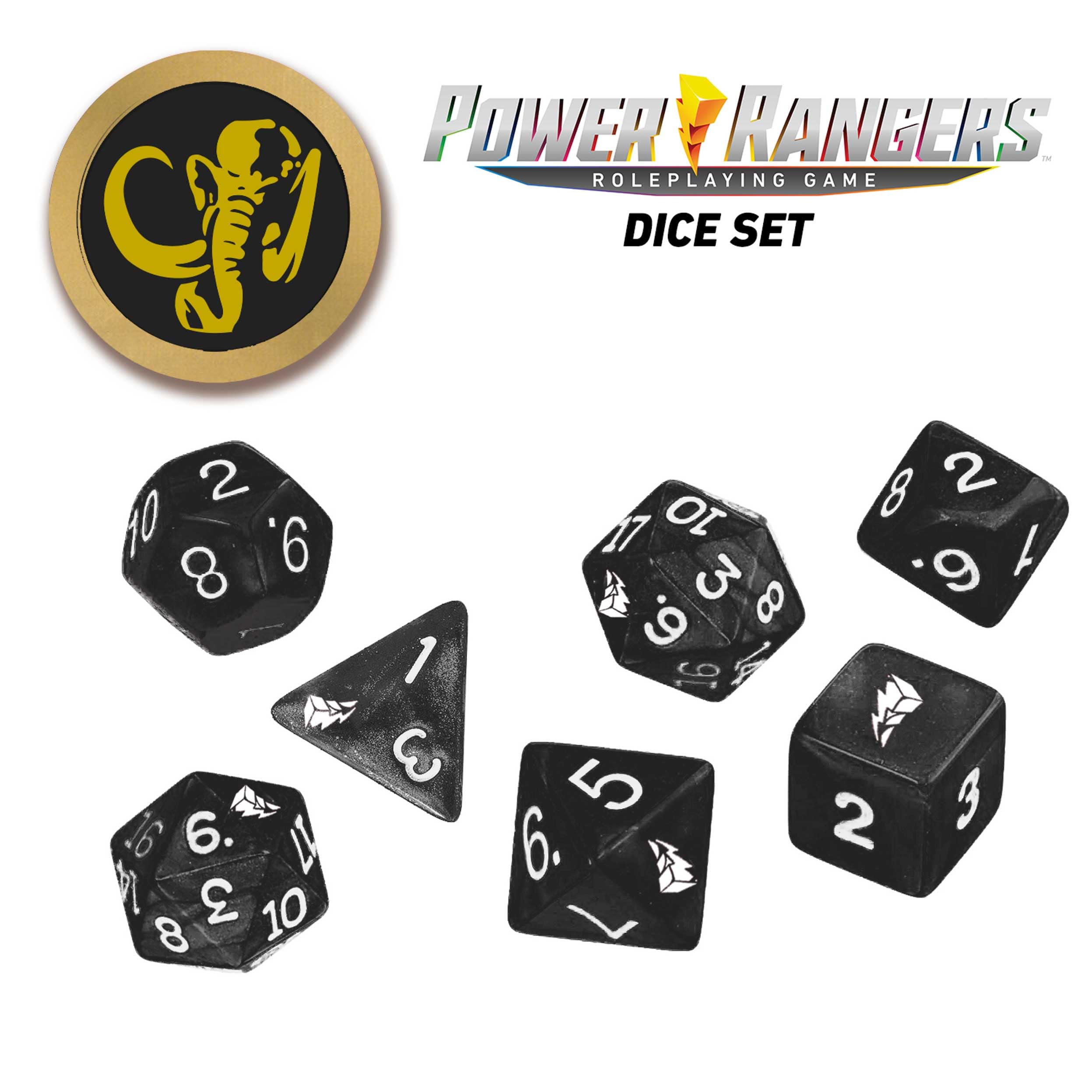 Foto 2 | Juego De Rol Power Rangers De Dice Set Renegade Game Studios - Venta Internacional.