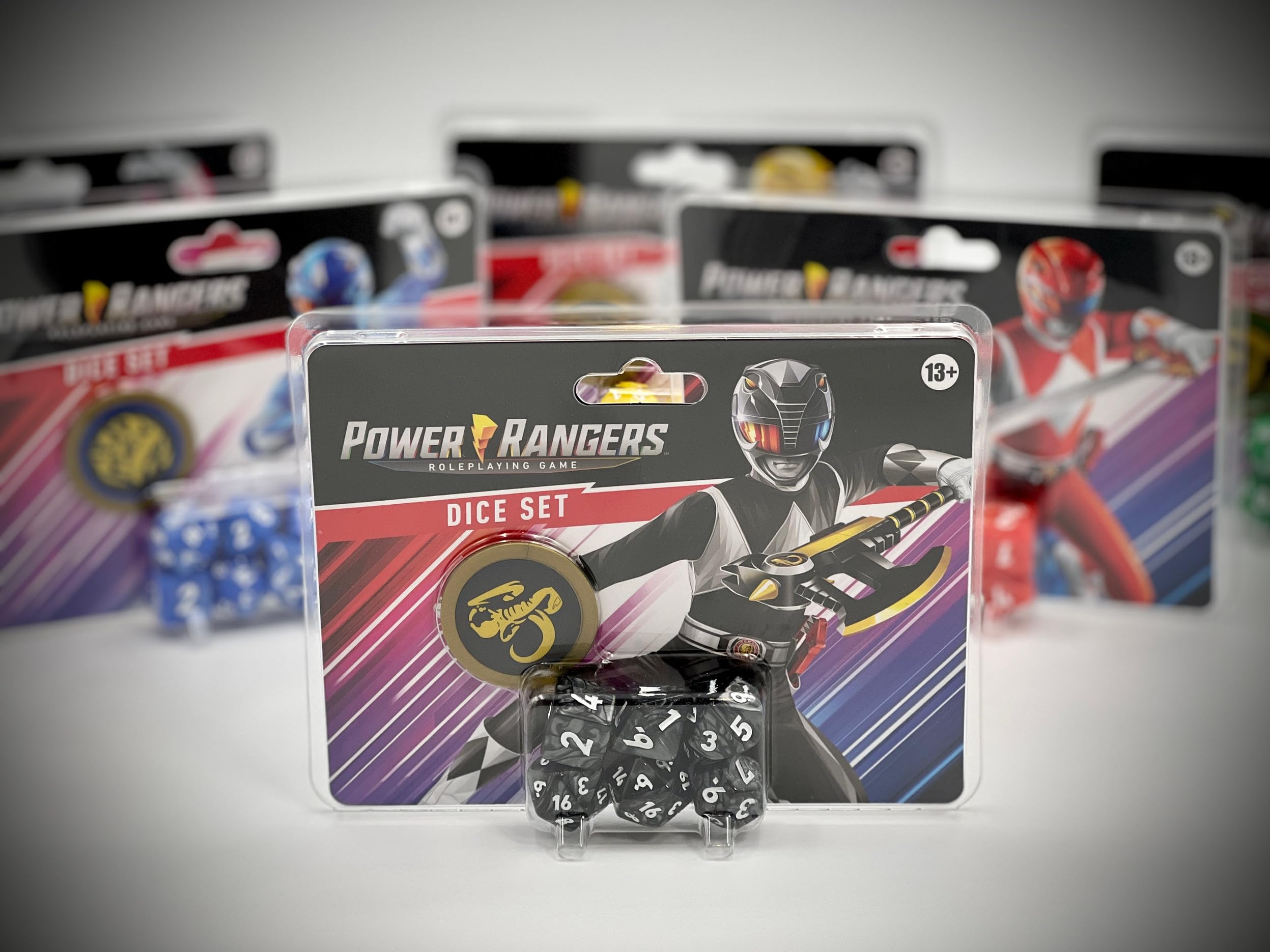 Foto 3 | Juego De Rol Power Rangers De Dice Set Renegade Game Studios - Venta Internacional.