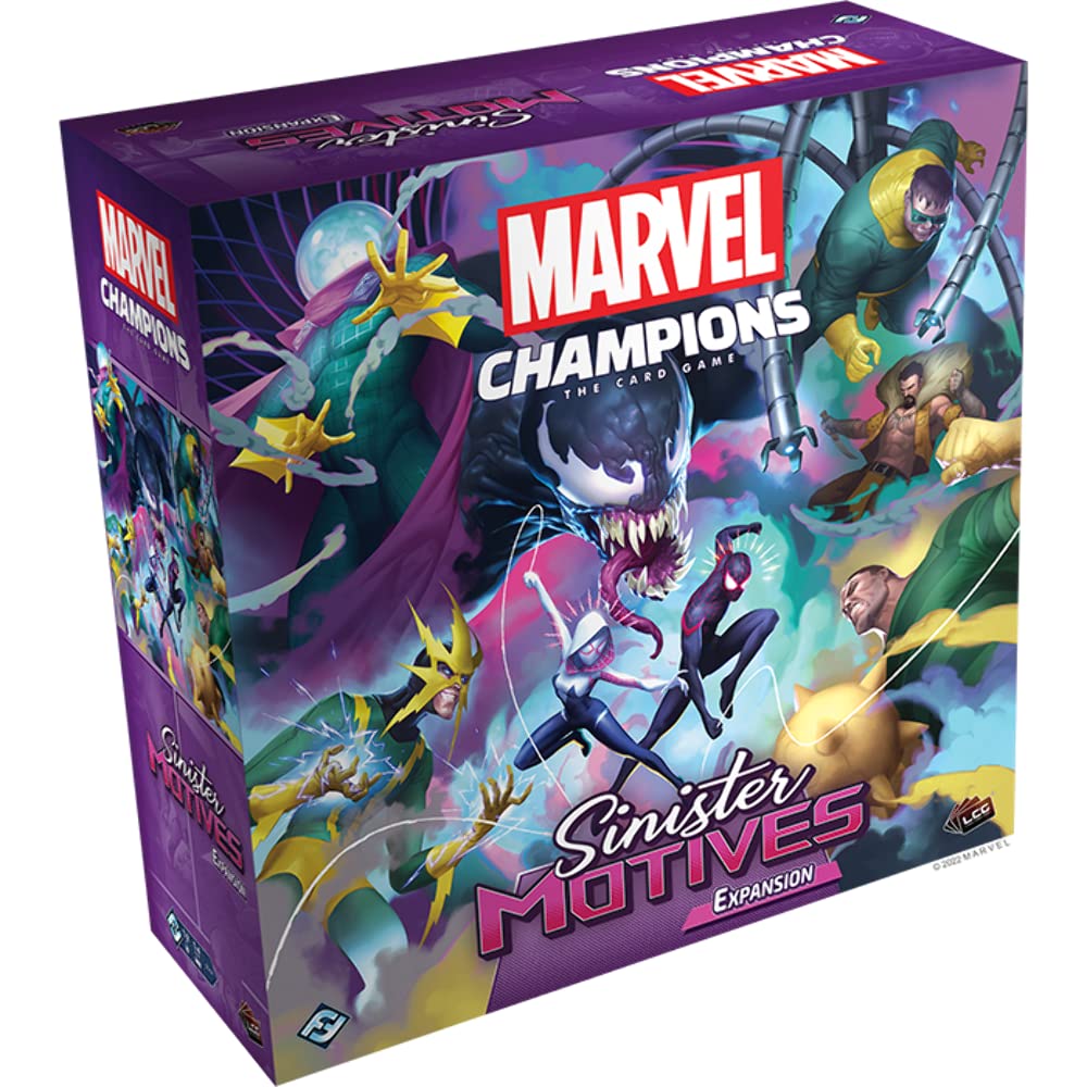 Foto 2 pulgar | Juego De Estrategia Cooperativo Marvel Champions Sinister Motives - Venta Internacional.