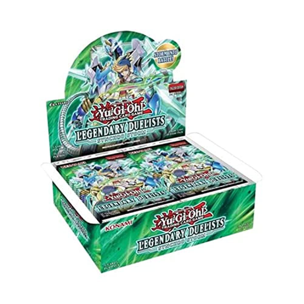 Foto 2 pulgar | Caja De Refuerzo Yu-gi-oh! Los Legendarios Duelistas De Yu-gi-oh, Synchro Storm - Venta Internacional.