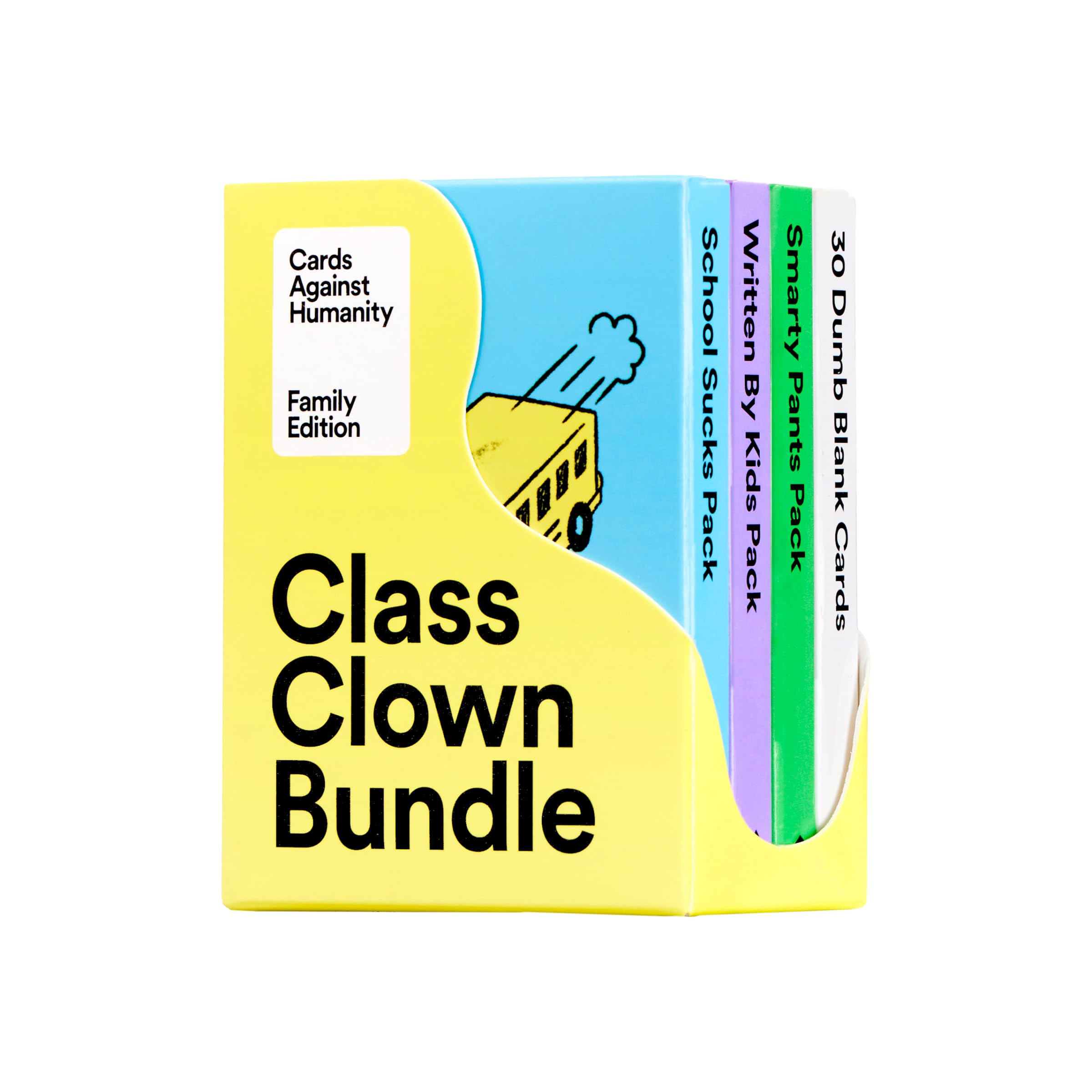 Cartas De Juego De Cartas Against Humanity Family Edition Con 3 Paquetes - Venta Internacional.