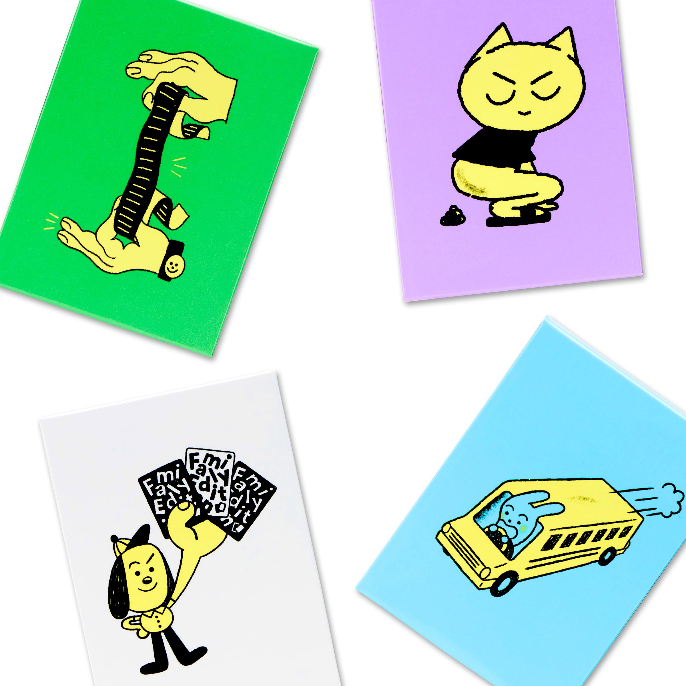 Foto 5 pulgar | Cartas De Juego De Cartas Against Humanity Family Edition Con 3 Paquetes - Venta Internacional.