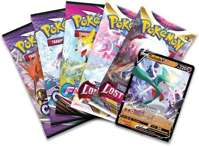 Foto 2 | Juego De Cartas Coleccionables Pokémon Hidden Potential Tin Gallade V - Venta Internacional.