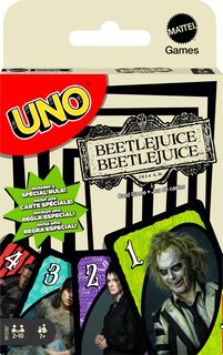 Foto 1 | Juego De Cartas Mattel Games Uno Beetlejuice Beetlejuice Kids 7+ - Venta Internacional.