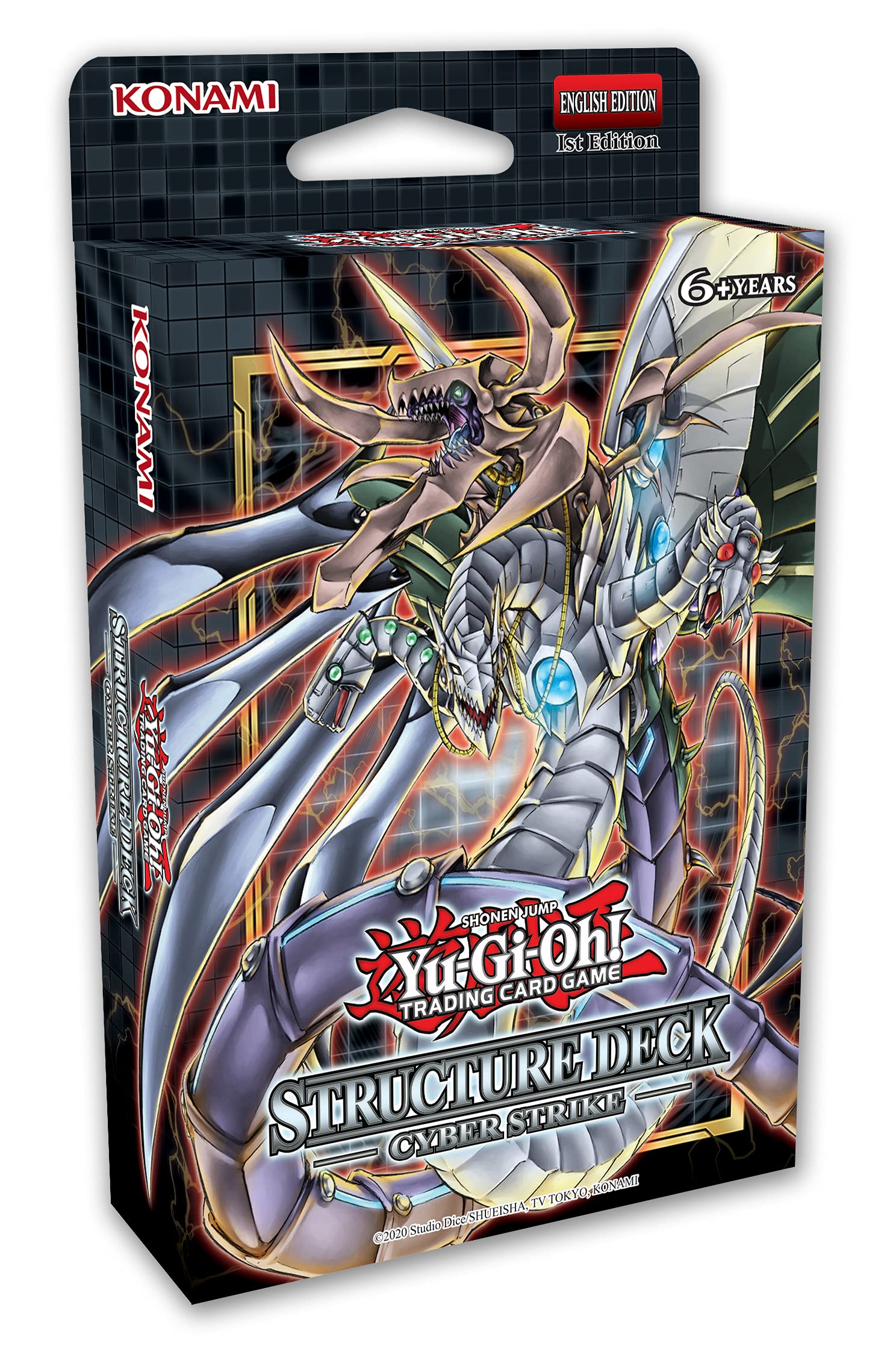 Foto 1 | Juego De Cartas Coleccionables Yu-gi-oh! Mazo De Estructura Sdcs: Cyber Strike - Venta Internacional.