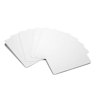 Foto 2 | Juego de 10 Cartas de Póker Blancas Recortadas Brybelly 100% plástico - Venta Internacional