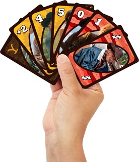Foto 2 | Juego De Cartas Mattel Games Uno Yellowstone Para Niños Y Adultos Y Familia - Venta Internacional.