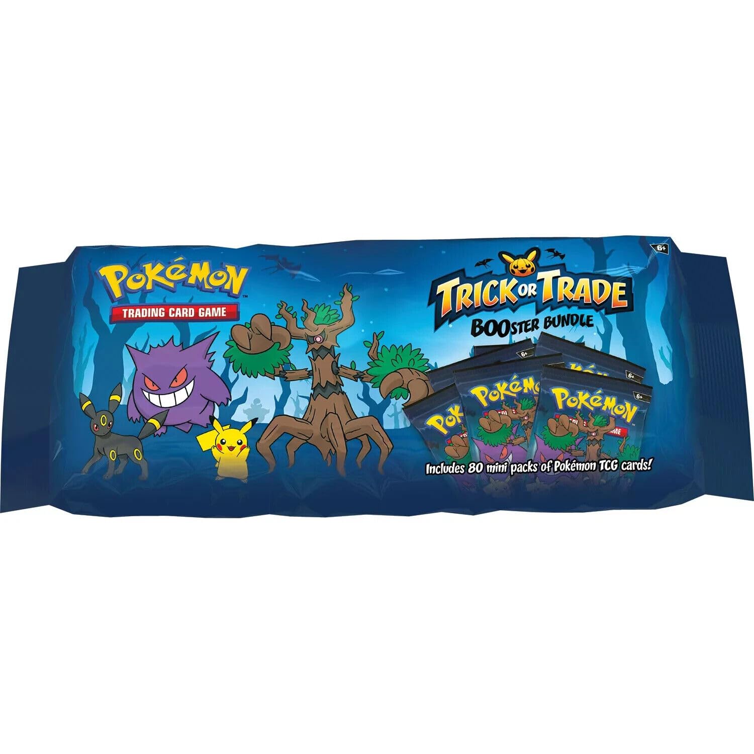 Juego De Cartas Coleccionables Pokémon Trick Or Trade 2024 (80) Paquetes - Venta Internacional.