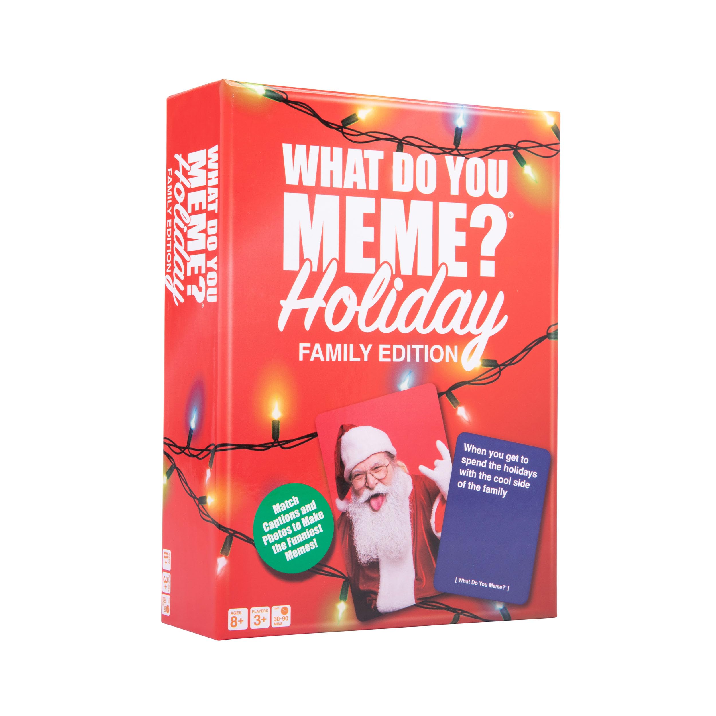 Juego De Fiesta De Navidad ¿qué Memes? Familia Navideña - Venta Internacional.